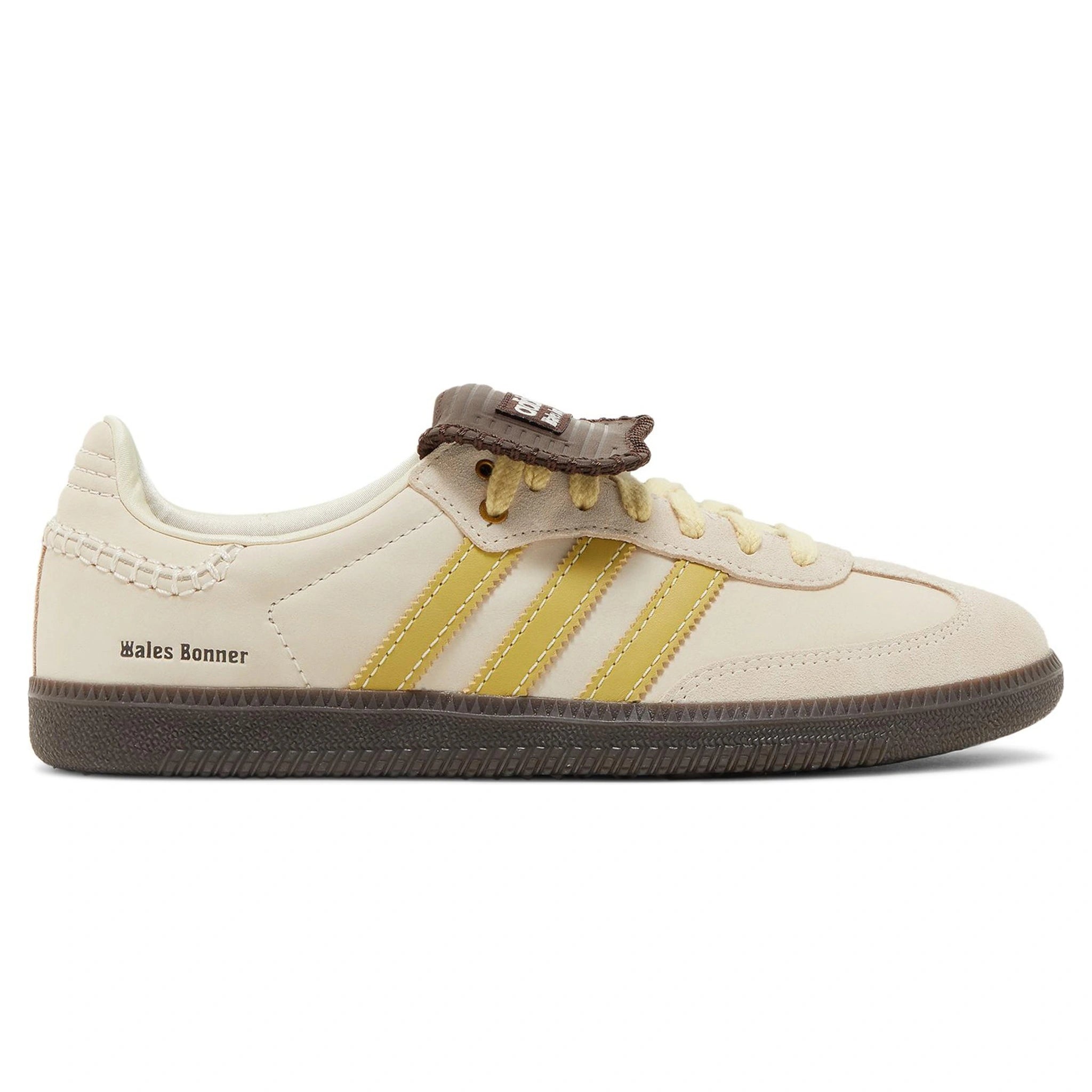 Adidas Samba Wales Bonner Sneakers in Beige & Yellow - Stylish & Comfortable for Casual Wear, Street Fashion & Everyday Outfits