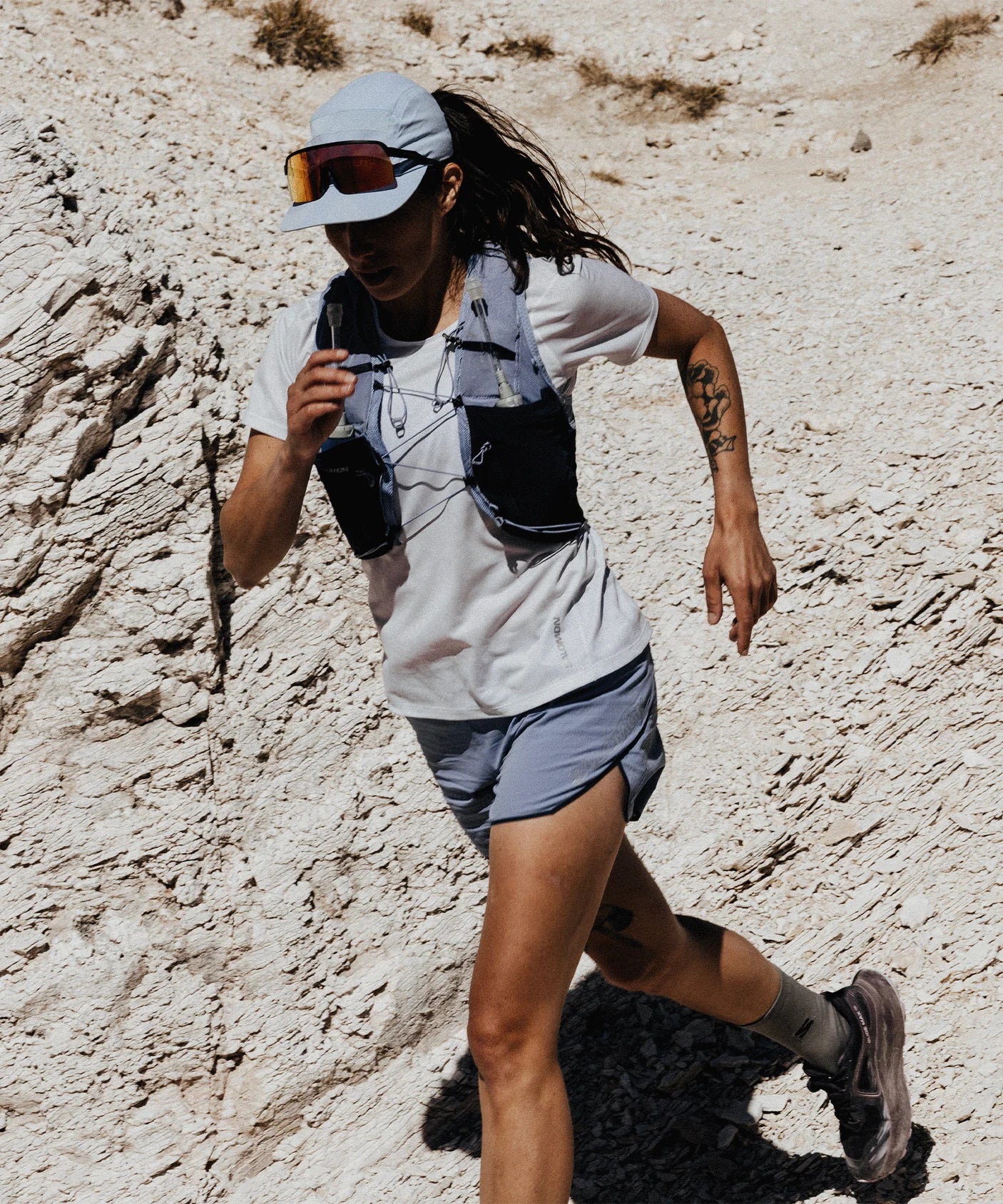 Advanced Skin 12 Running Vest Set for Women - Lightweight Breathable Workout Gear for Marathon, Hiking & Outdoor Sports