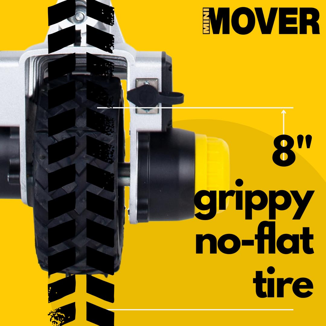 12V Electric Mini Mover 3 PLUS Trailer Jockey Wheel - Heavy Duty 6000 lbs Capacity for Boat, RV & Utility Trailers - Easy Maneuvering & Parking Assistance