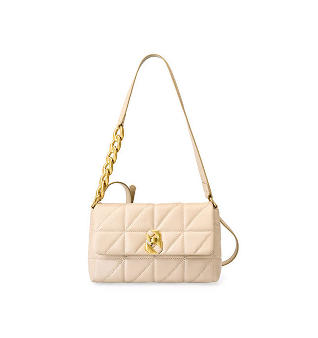 Trendy Quilted Handbag for Women - Fashionable & Durable Crossbody Purse for Work, Travel & Everyday Use