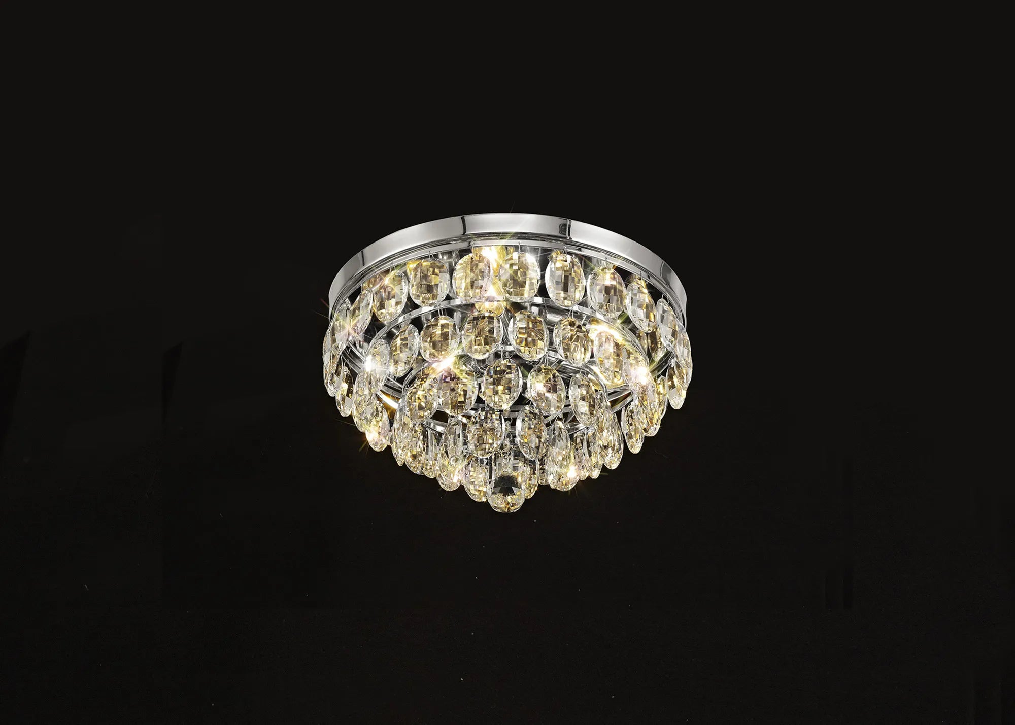 Consten Flush Ceiling Light Fixture with E14 Socket - Perfect for Bedroom, Hallway & Small Space Lighting