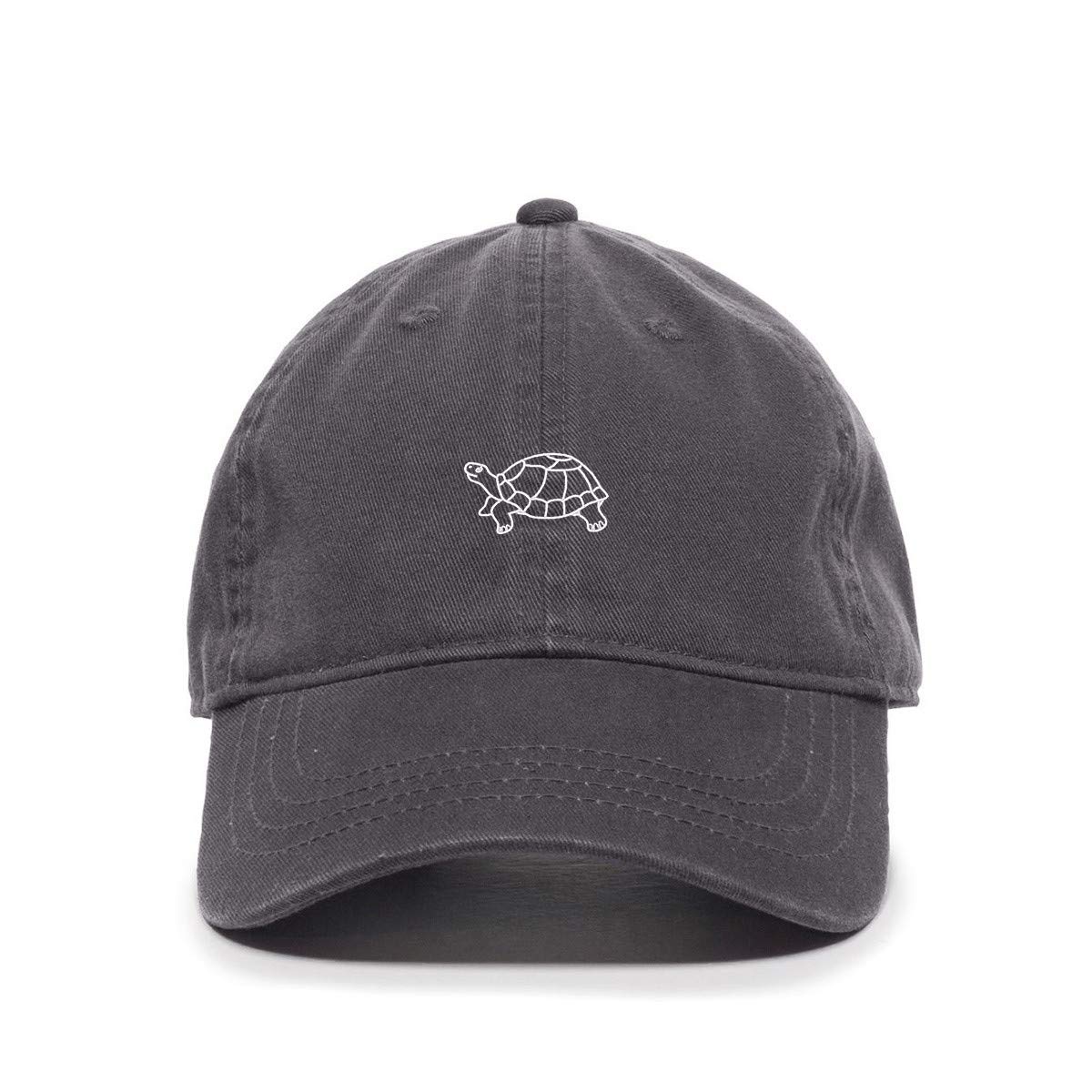 Embroidered Turtle Baseball Cap - Adjustable Cotton Dad Hat for Men & Women - Perfect for Outdoor Sports, Casual Wear, and Gifts