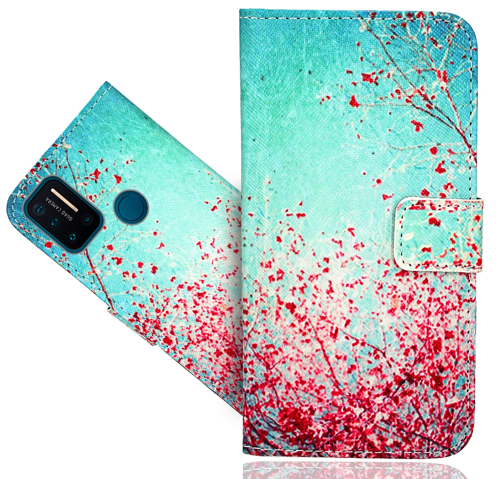 UMIDIGI A7 Pro Case - Premium Leather Wallet Flip Cover with Kickstand & Beautiful Design - Perfect for Work, Travel, and Daily Protection