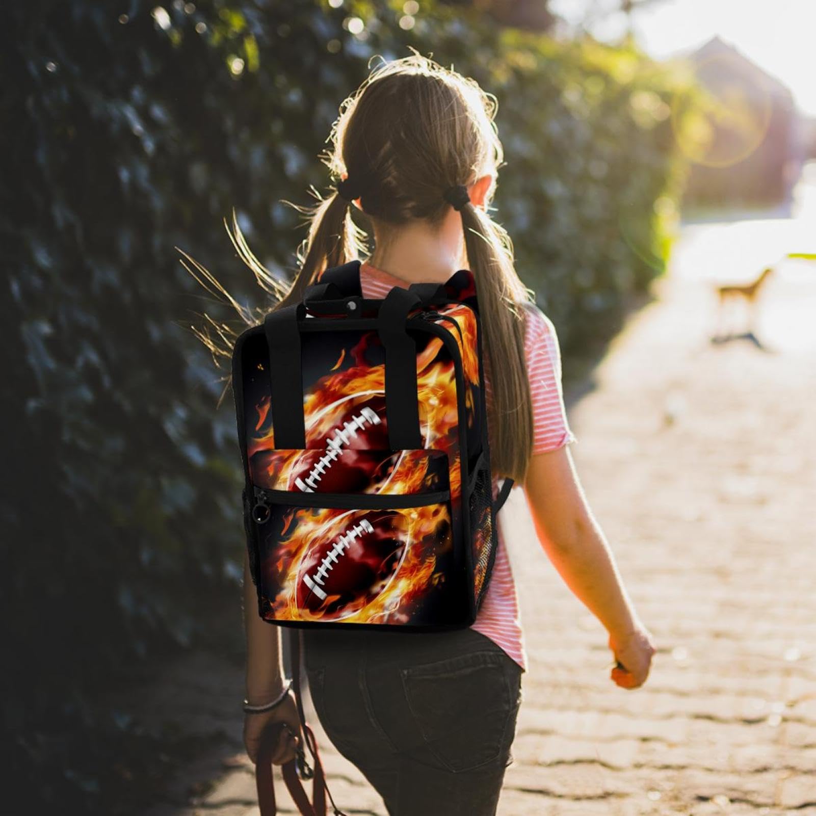 Best Travel Backpack for Men & Women - Durable Waterproof Hiking Backpack for Outdoor Adventures, American Football Games & Fire Safety - Perfect for Camping, Commuting & Sports