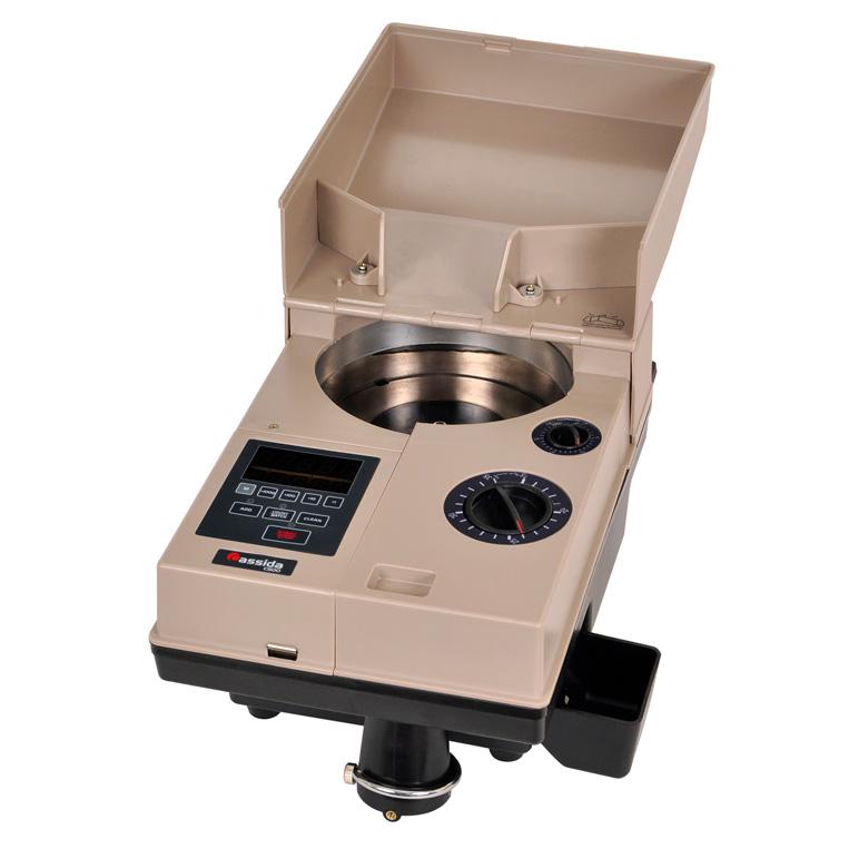 Cassida C500 Portable Heavy Duty Coin Counter & Sorter - Fast & Accurate Money Counting for Banks, Retail Stores, and Small Businesses