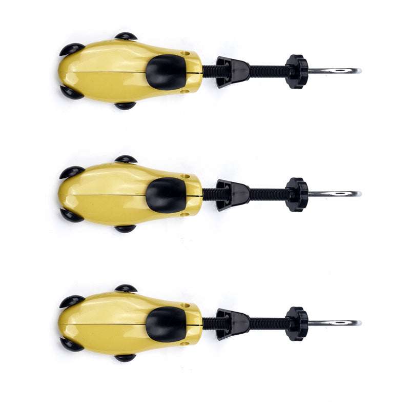 1 PCS Yellow Adjustable Shoe Stretcher for Men's Shoes - Large Size EUR 43-48 - Perfect for Boots, Dress Shoes & Sneakers - Comfortable Footwear Solution