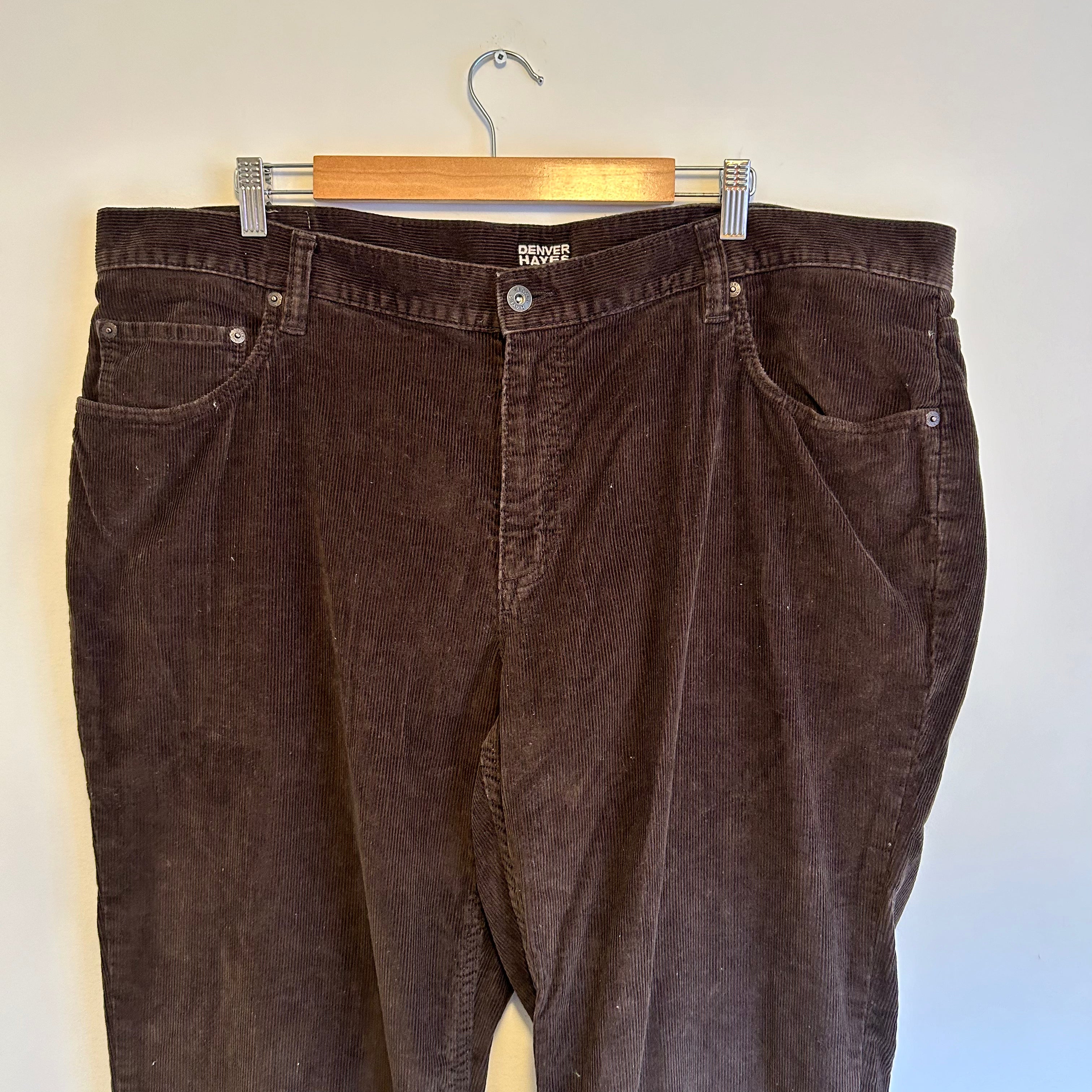 Premium Espresso Corduroy Pants for Men - Comfortable & Stylish Casual Wear - Perfect for Office, Travel & Everyday Outfits