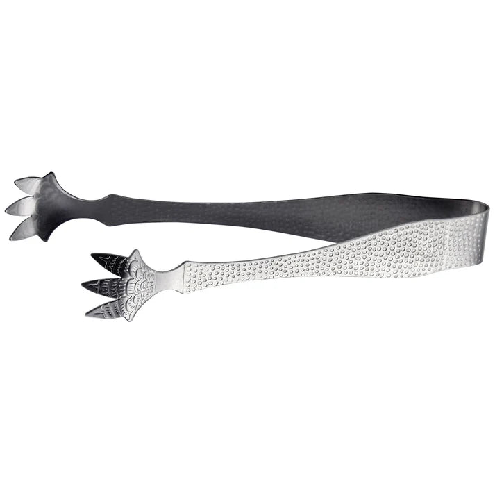 Winco ICT 7 Stainless Steel Ice Tongs - 7-Inch Bar Tongs for Cocktails, Beverages, and Ice Buckets - Perfect for Bartending, Home Bars, and Parties