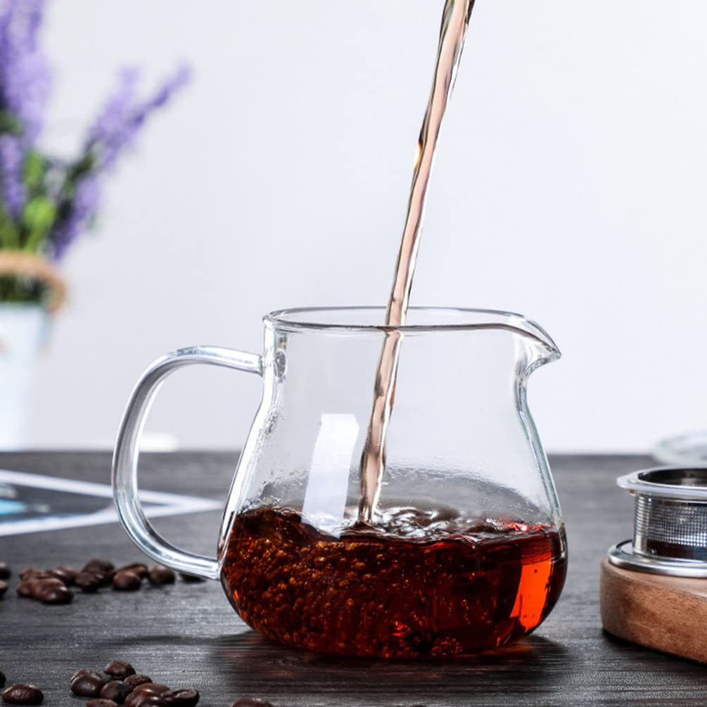 1pc Glass Coffee Pot with Drain Net - Exquisite & Practical Beverage Kettle for Coffee, Tea & Juice - Perfect for Home, Office & Cafe Use