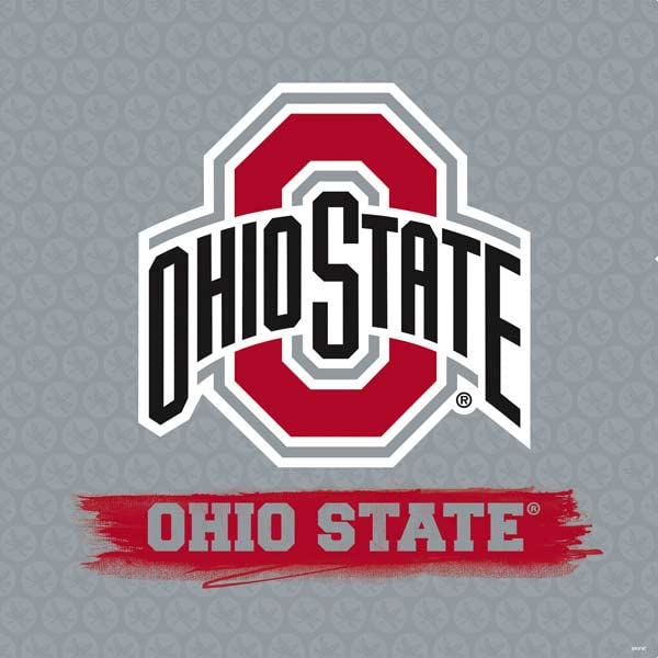 Official Ohio State University Distressed Logo Gaming Skin Decal for PS4 Console & Controller Bundle - Compatible with PlayStation 4 - Perfect for Game Room Decor, Gamer Gifts & College Football Fan Accessories