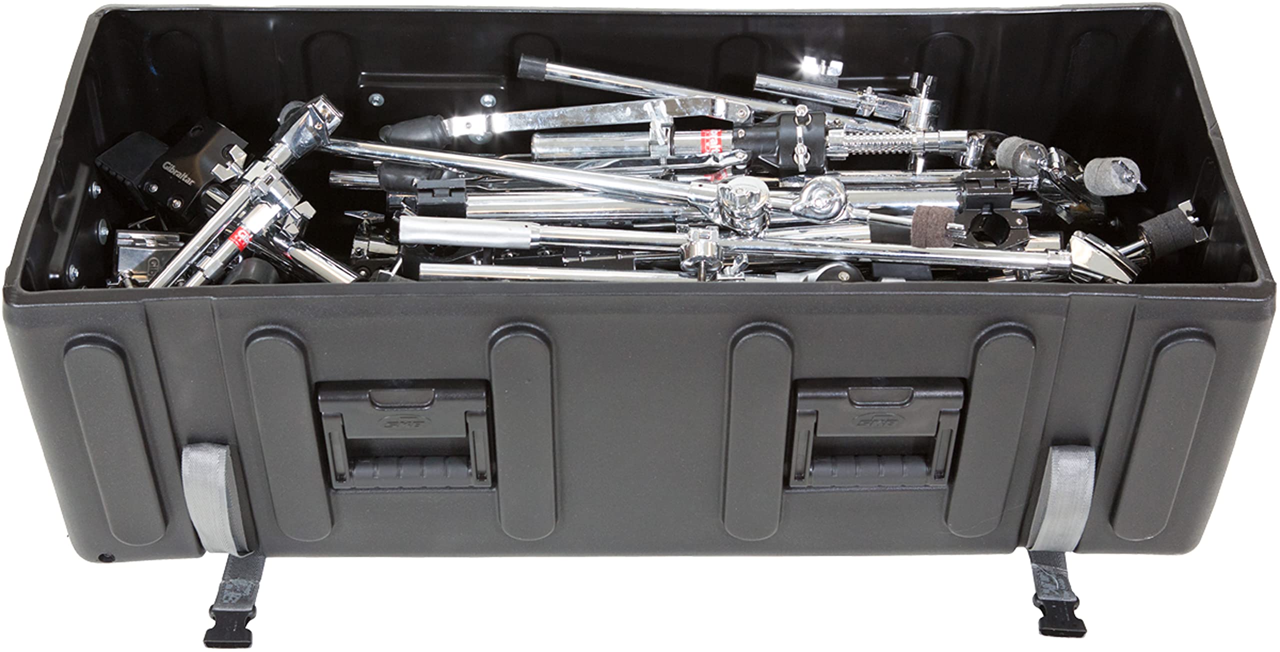 SKB-DH4216W Large Rolling Drum Hardware Case - Heavy-Duty Wheeled Drum Case for Musicians & Road Crew | Perfect for Touring, Gig Transport & Studio Storage