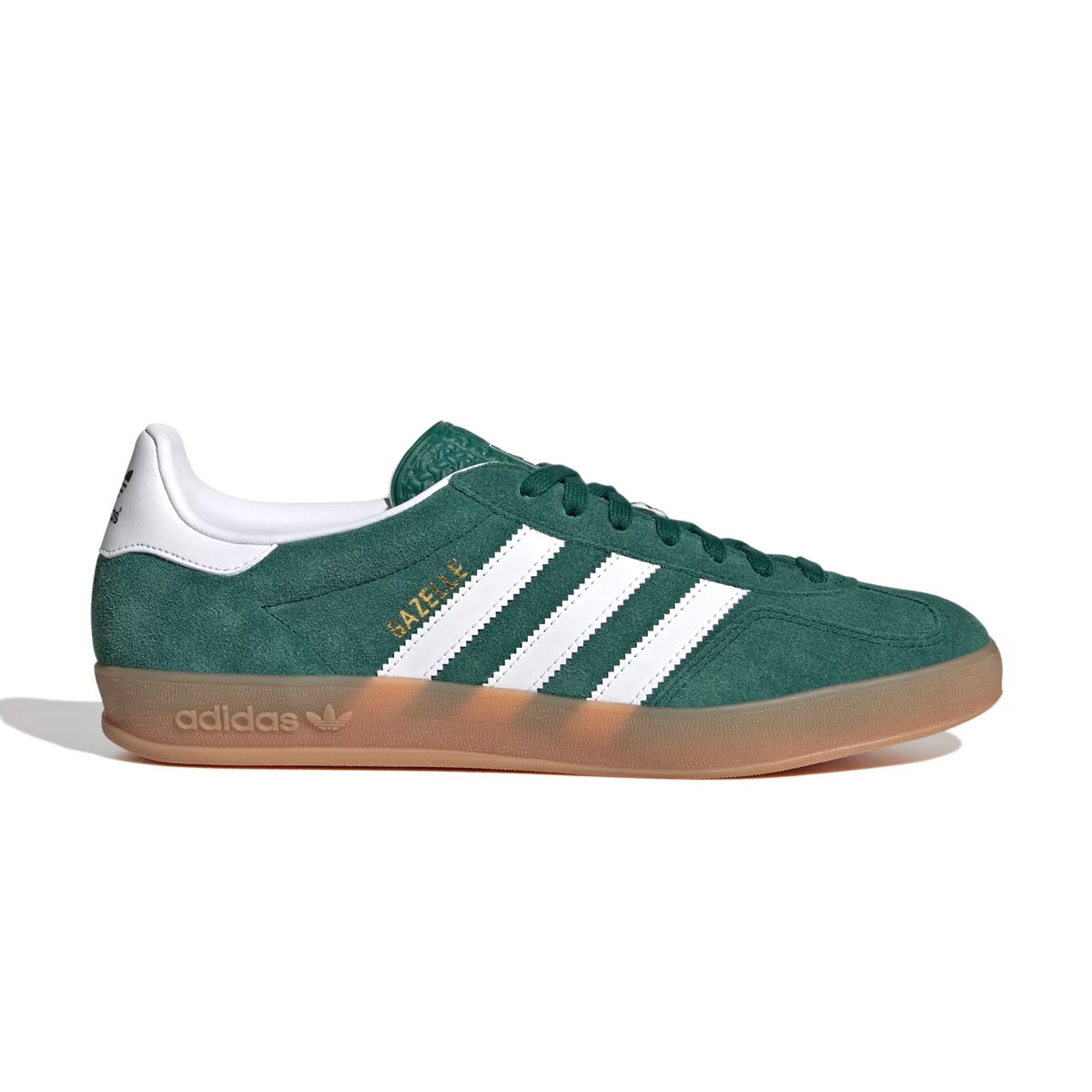 Gazelle Indoor Sneakers 'Collegiate Green White Gum' - Classic Comfort for Casual Wear, Gym & Everyday Use