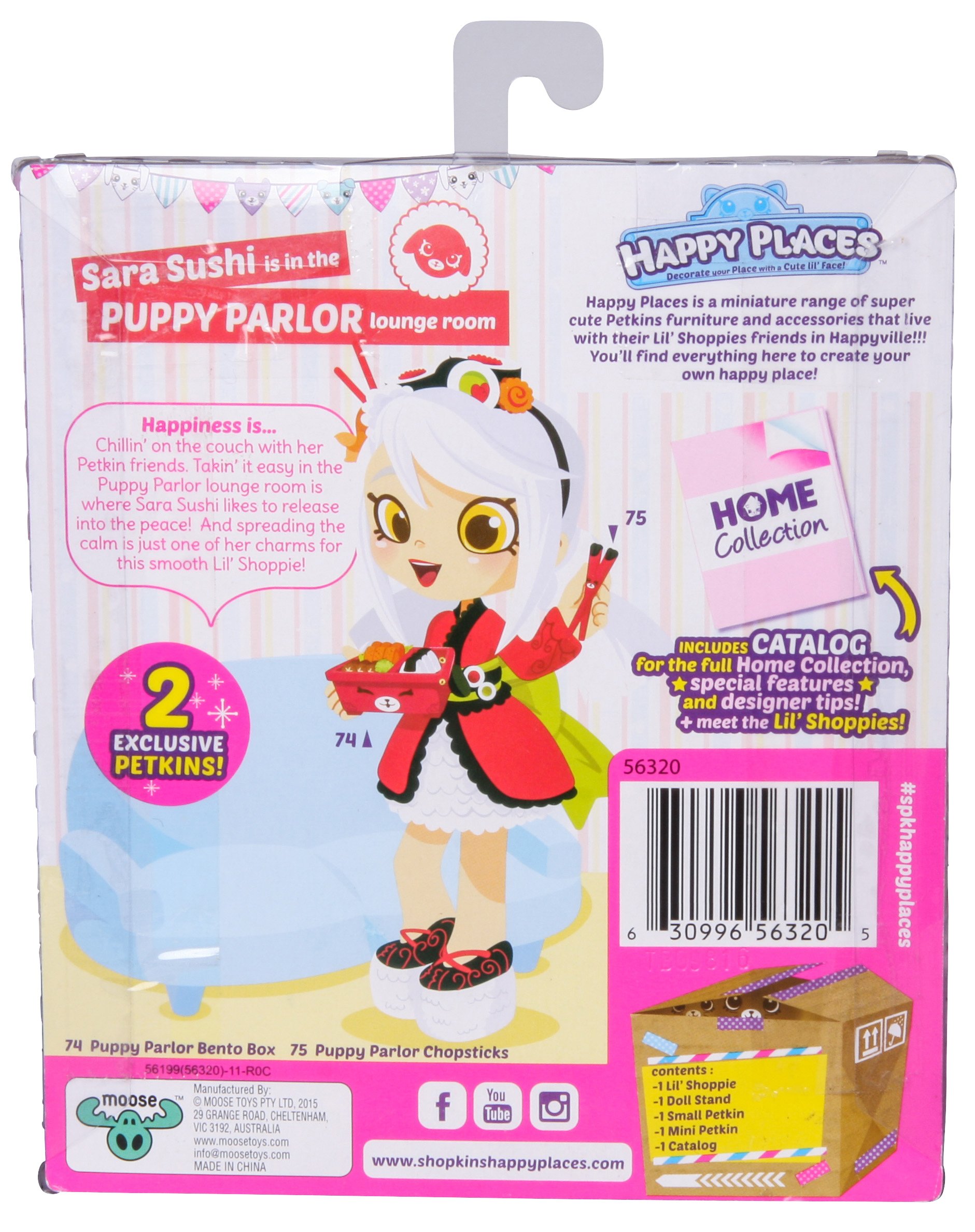 Shopkins Sara Sushi Doll - Perfect for Kids' Playtime & Collecting