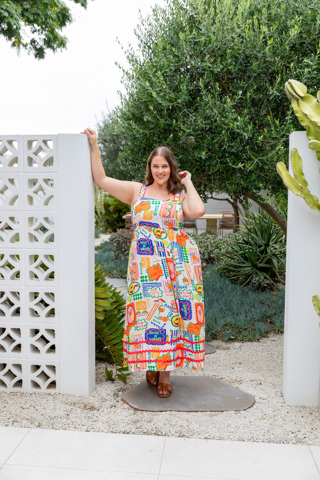 Angel Maxi Dress in Spicy Margs - Elegant Flowy Long Dress for Women | Perfect for Summer Parties, Beach Vacations & Date Nights