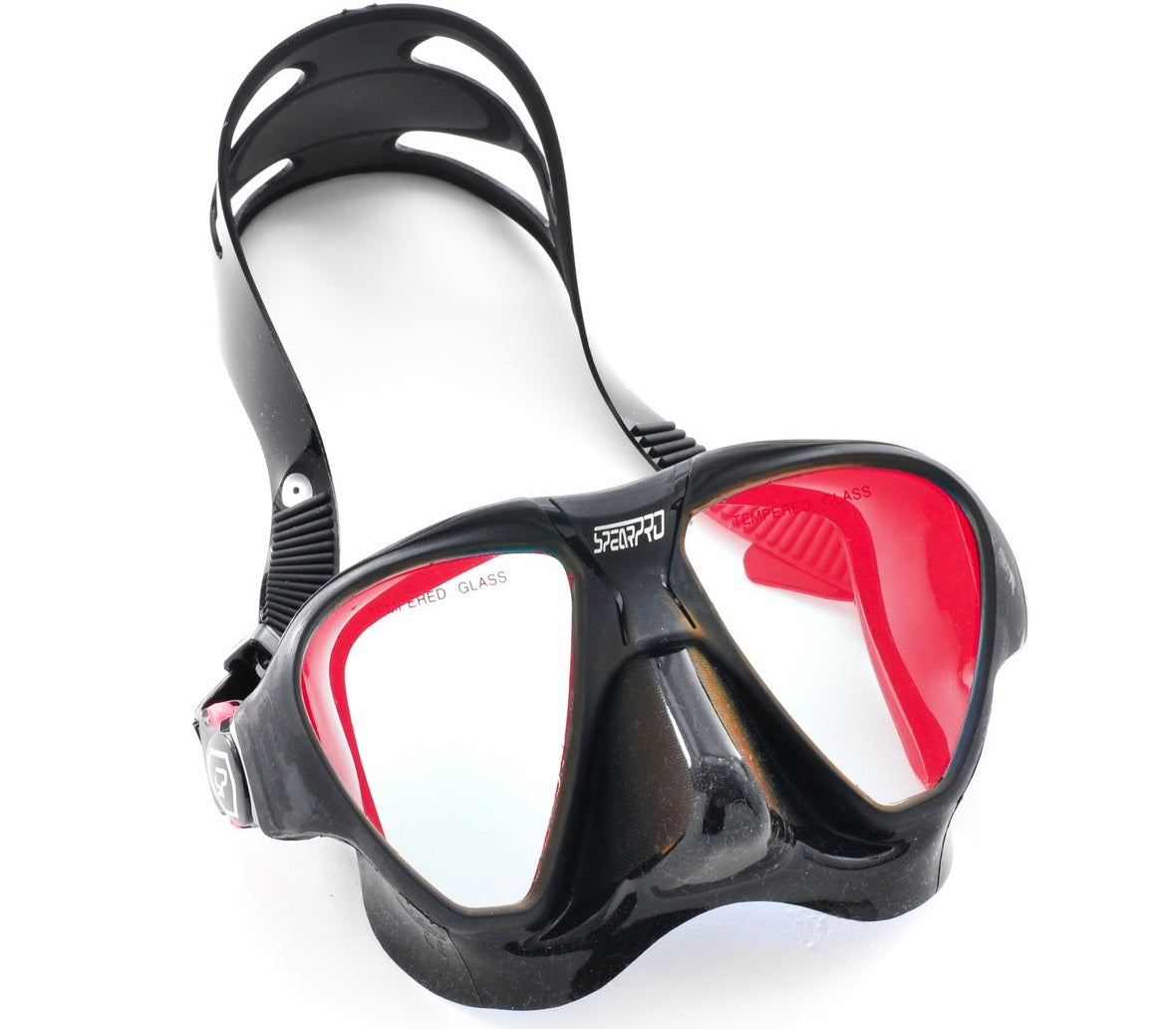 SpearPro Red Eye Diving Mask - Professional Snorkeling & Scuba Gear for Underwater Adventures