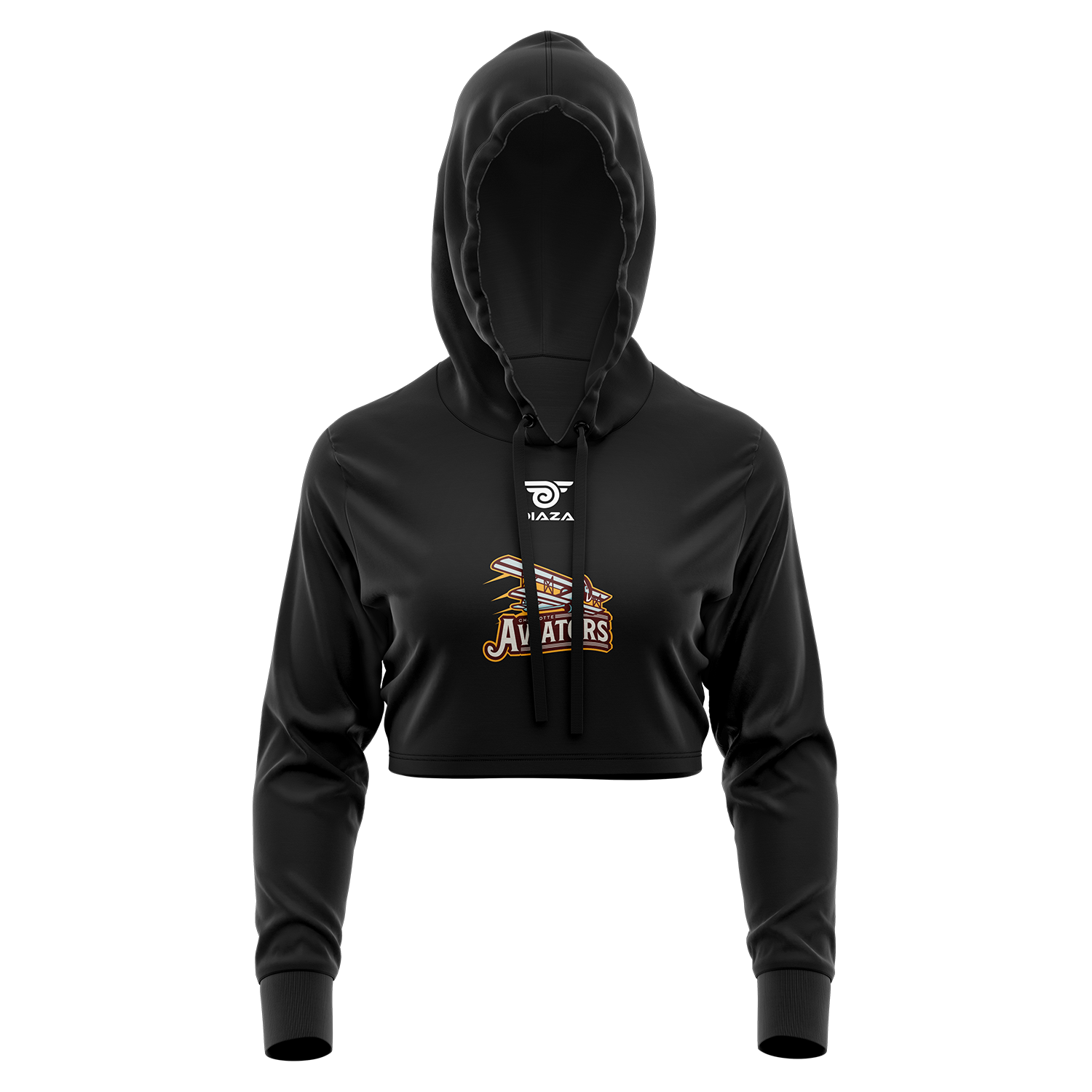 Charlotte Aviators Women's Hooded Sweatshirt - Cozy Fleece Pullover for Casual Wear, Outdoor Activities & Lounge Comfort
