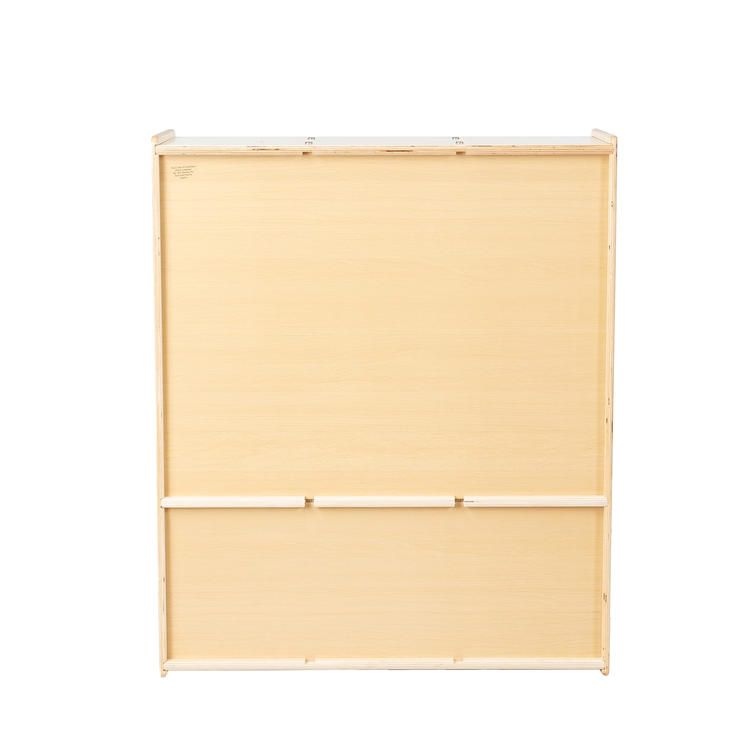 3-Section Coat Locker with Bench & Cubby Storage - Kids Backpack Organizer & Coat Cubbies for Toddlers - Perfect for Home Entryway, School Classroom & Daycare Organization