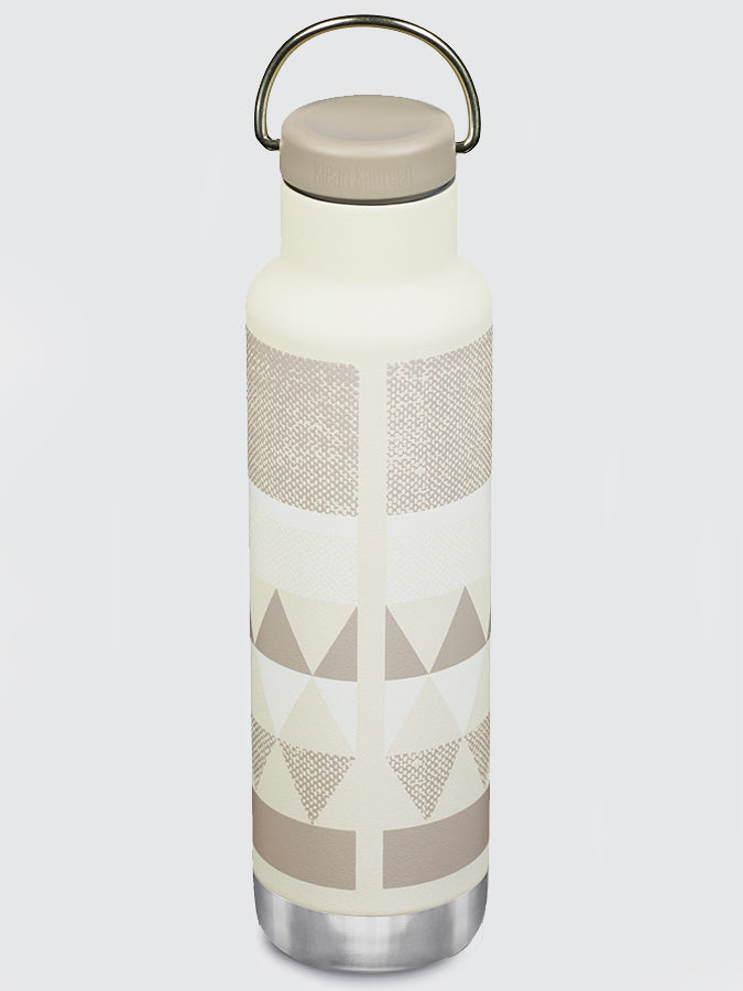 Klean Kanteen 20oz Vacuum Insulated Stainless Steel Water Bottle with Loop Cap | Leakproof & BPA-Free | Perfect for Hiking, Gym & Everyday Use