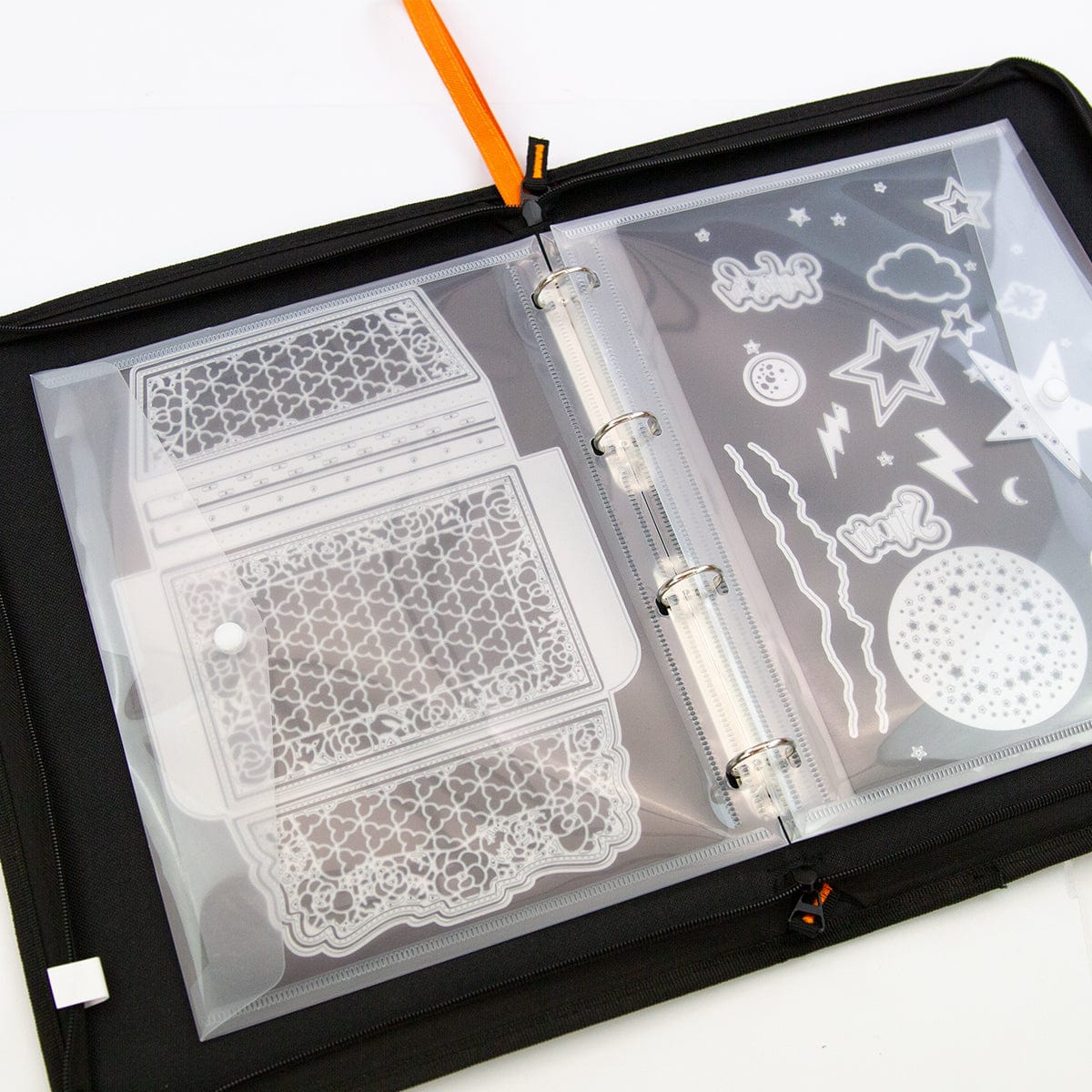 Tonic Studios A4 Large Ringbinder Die Storage Case 347e - Perfect for Crafting, Scrapbooking & Die Cutting Organization