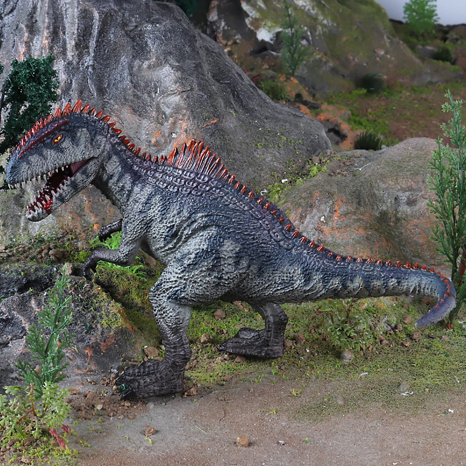 Giganotosaurus Dinosaur Toy with Movable Jaw - 9