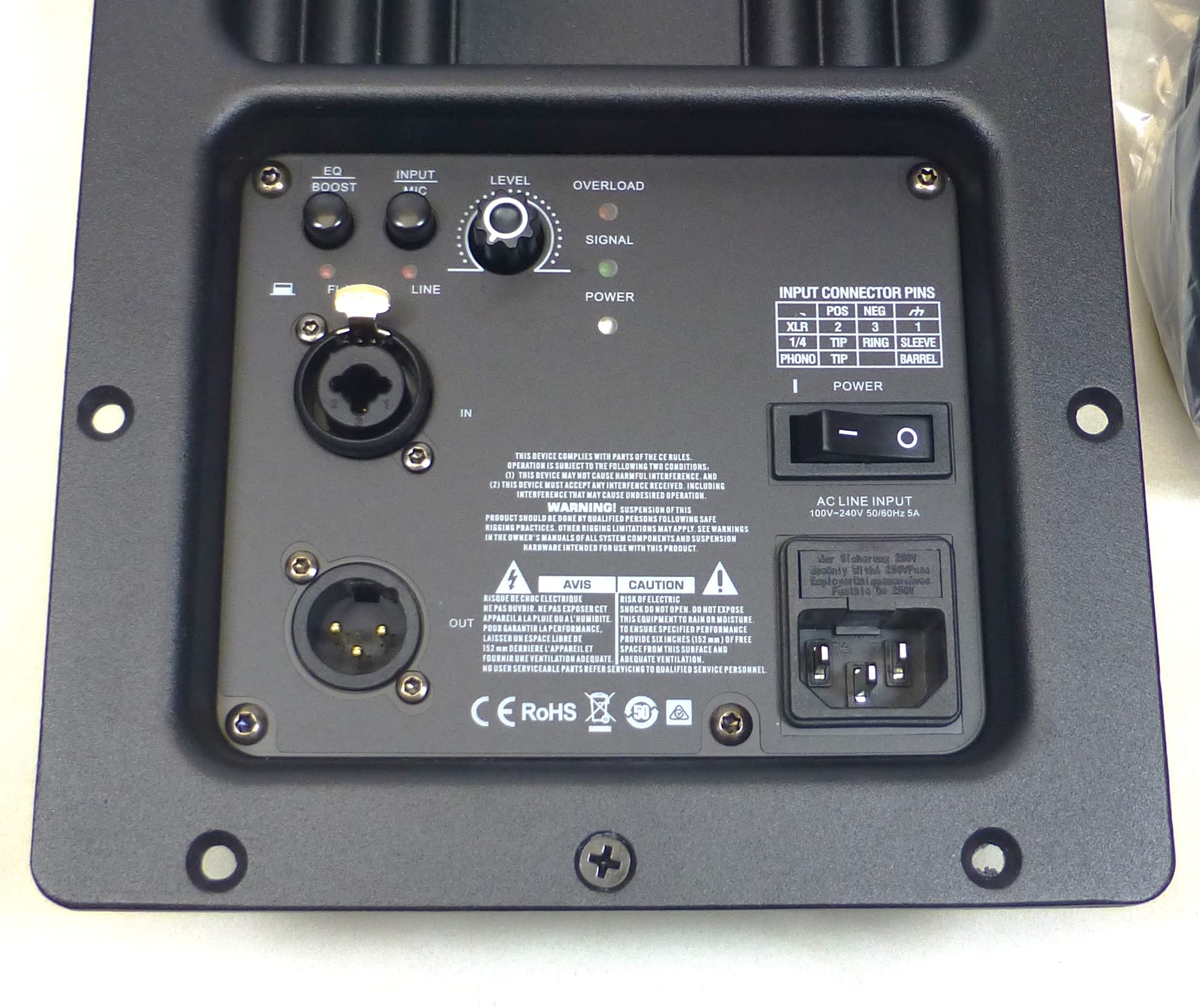 JBL PRX 600AB Replacement Amplifier Module - Compatible with PRX615M & PRX612M Powered Speakers - Perfect for Live Sound, DJ Performances & Stage Events