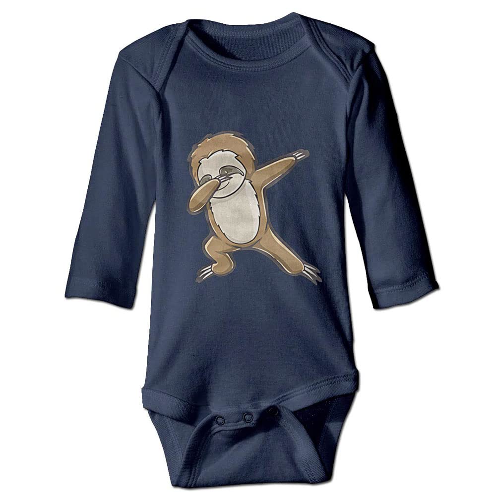 Cute Sloth Dabbing Baby Bodysuit - Soft Infant Romper for Boys & Girls | Perfect for Playtime, Photo Shoots & Everyday Wear