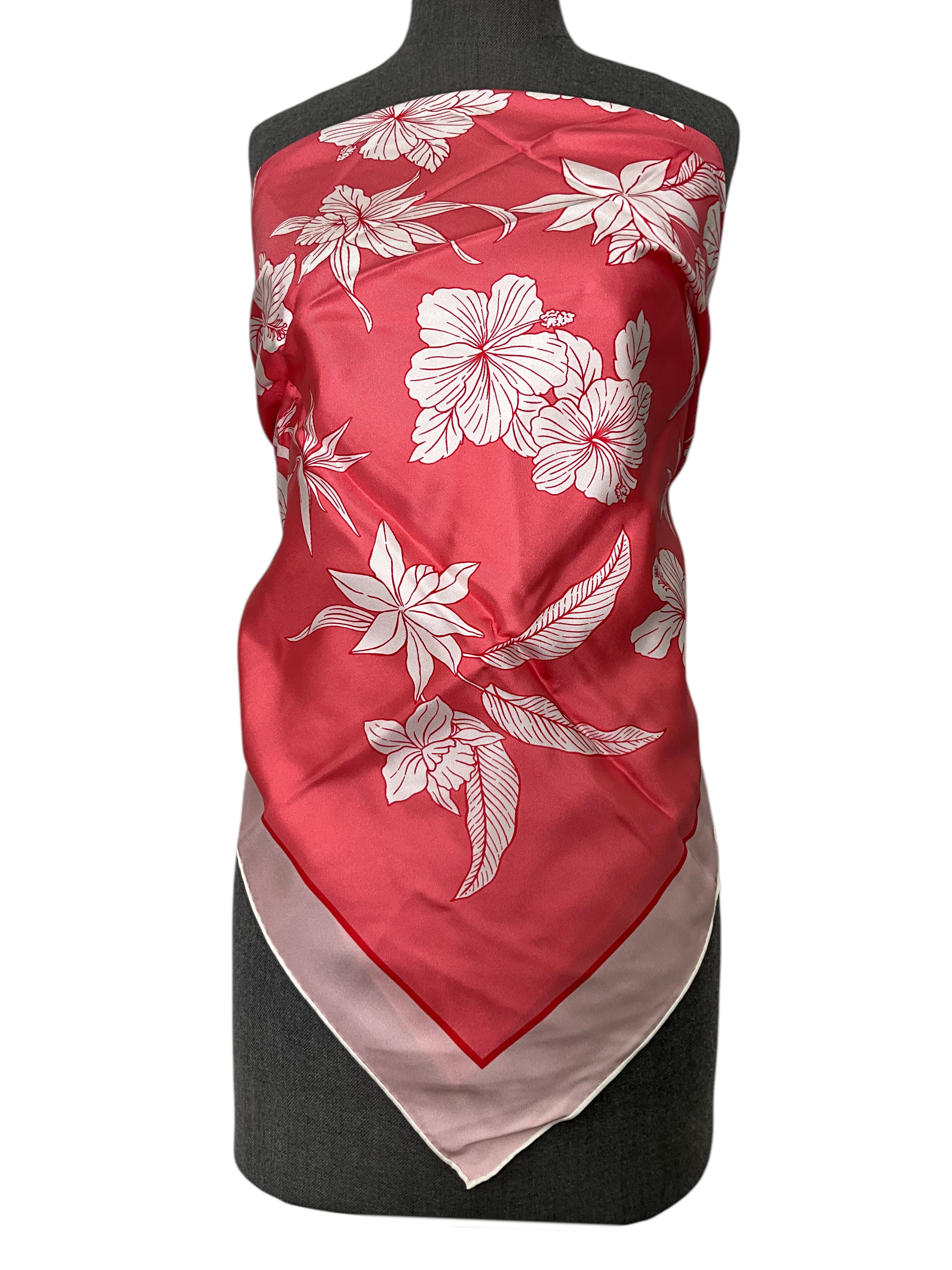 Loro Piana Floral Silk Scarf for Women - Luxury Italian Fashion Accessory - Perfect for Gifts, Weddings & Special Occasions
