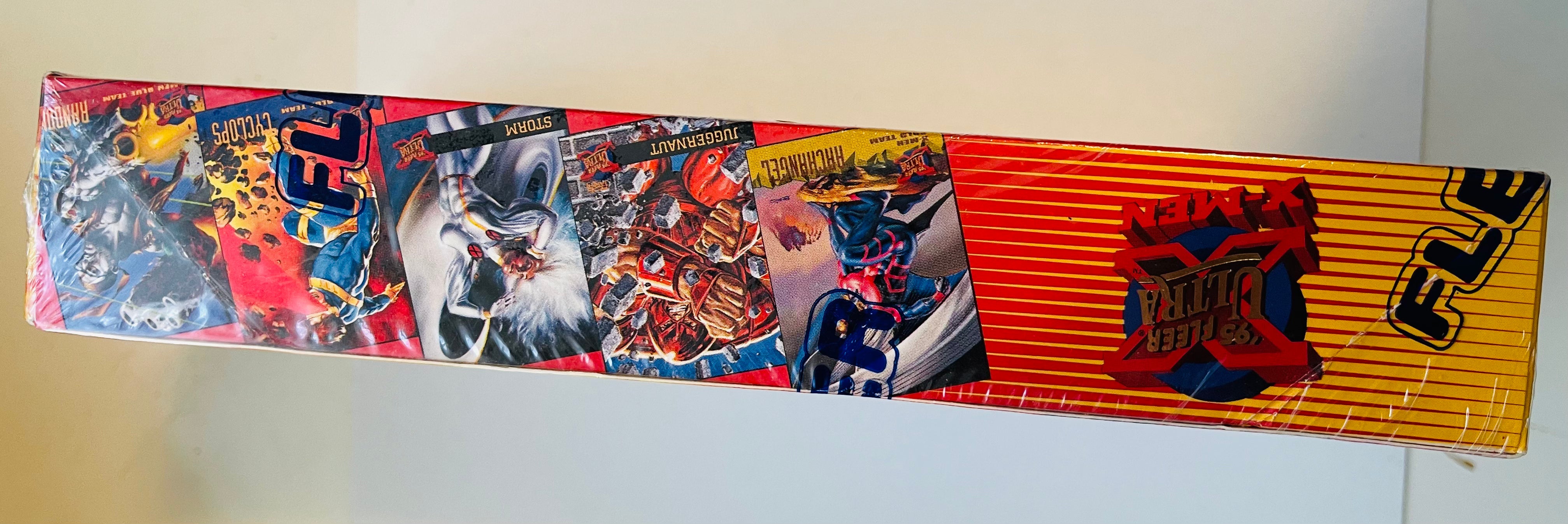 **1995 Fleer Ultra X-Men Trading Cards - Rare Factory Sealed Box | Collectible Marvel Comics Memorabilia for Fans & Investors**
