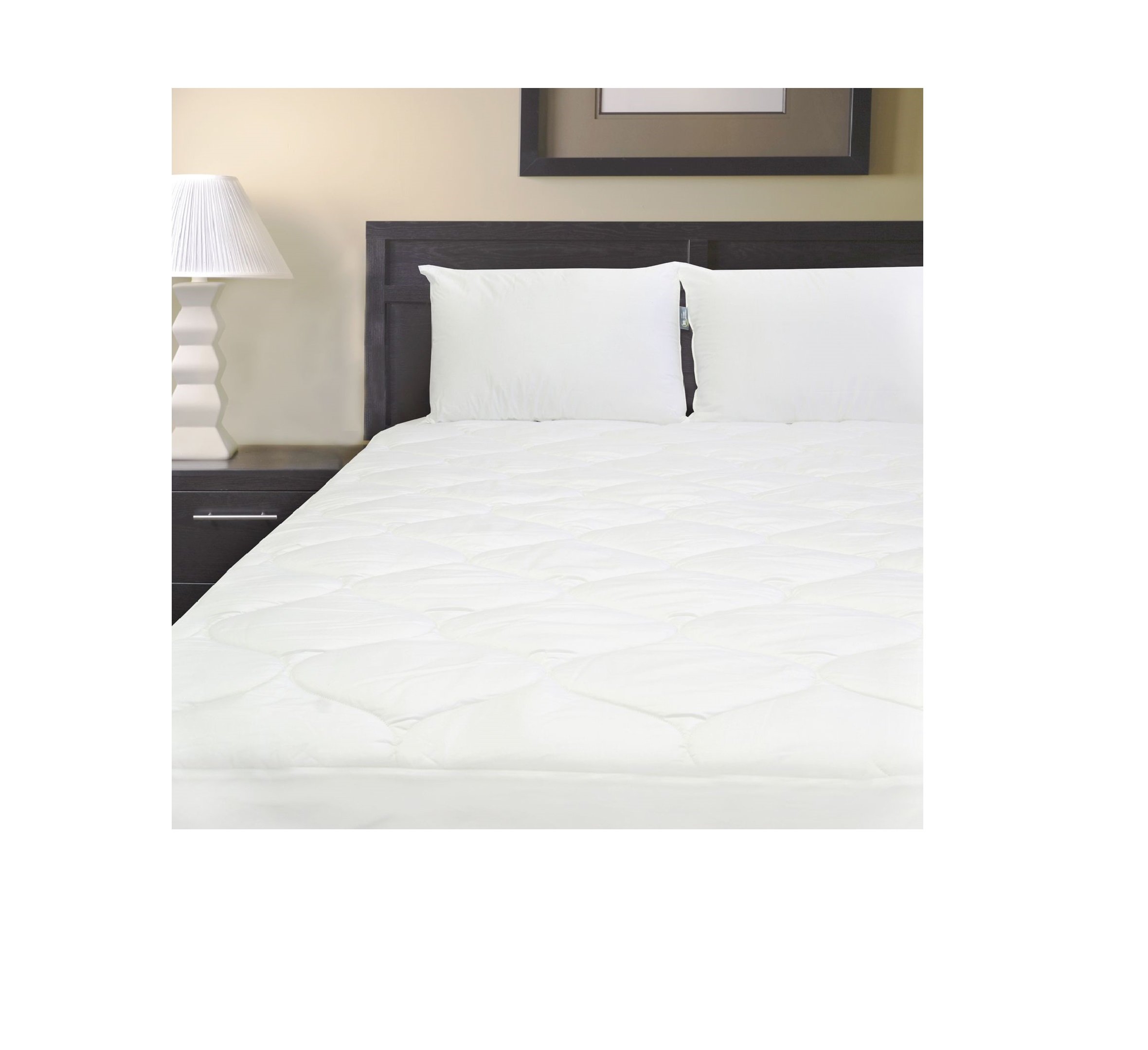 Serta Perfect Sleeper Standard & Queen Size Bed Pillows - 2 Pack, 300 Thread Count, Recycled Material - Ideal for Back, Stomach & Side Sleepers, Hotel-Like Comfort for Home Use