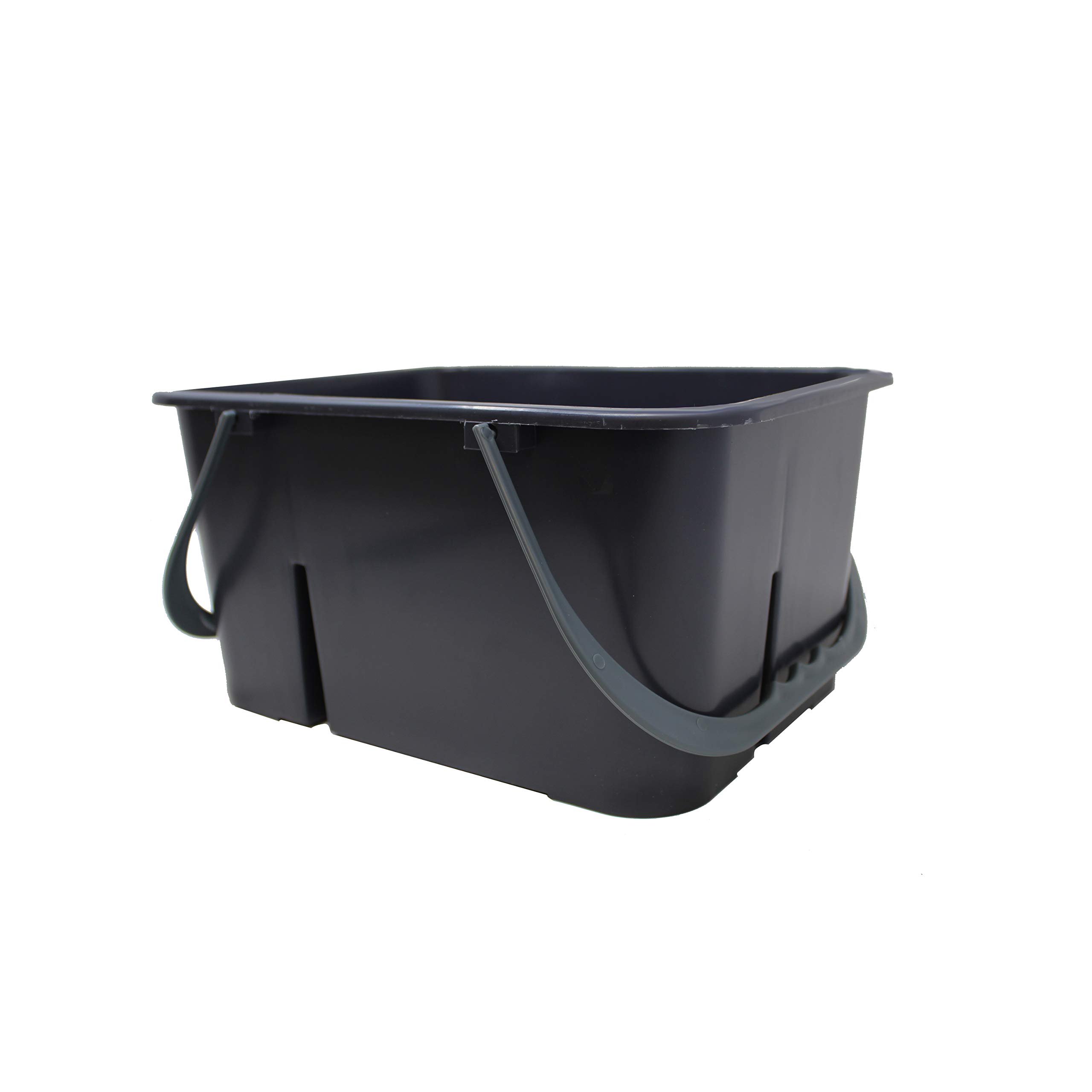 4 Compartment Cleaning Caddy Bucket with Handle - Heavy Duty Tool Organizer for Bathroom, Kitchen & Office Supplies - Perfect for Housekeeping, Janitorial & Cleaning Professionals
