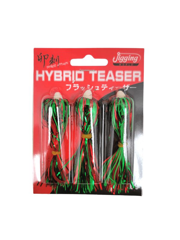 Jigging World Hybrid Teasers - Premium Saltwater Fishing Lures for Tuna, Mahi & Wahoo - Perfect for Offshore & Deep Sea Fishing Adventures