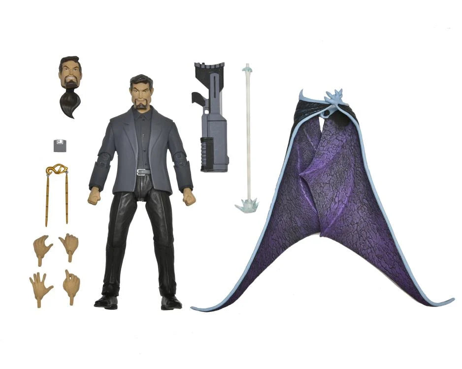 Disney's Gargoyles Ultimate David Xanatos Action Figure - Collectible Toy for Fans, Gifts for Disney Lovers - Perfect for Display, Cosplay, and Animation Enthusiasts