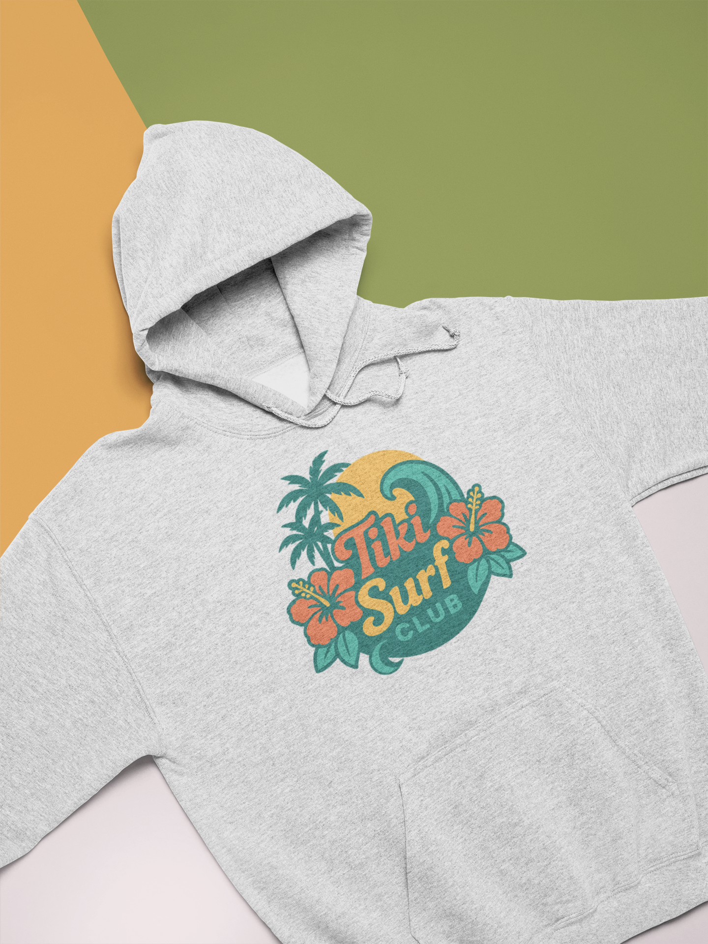 Sunset Surf Hoodie - Stylish & Comfortable Pullover for Surfers & Beach Lovers - Perfect for Surfing, Beach Outings & Casual Wear