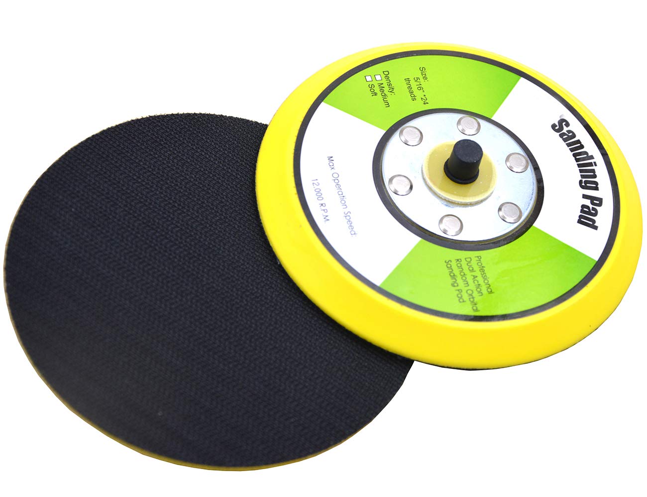2-Pack 3-Inch Sanding Sticky Backing Plate Disc Pad with 5/16