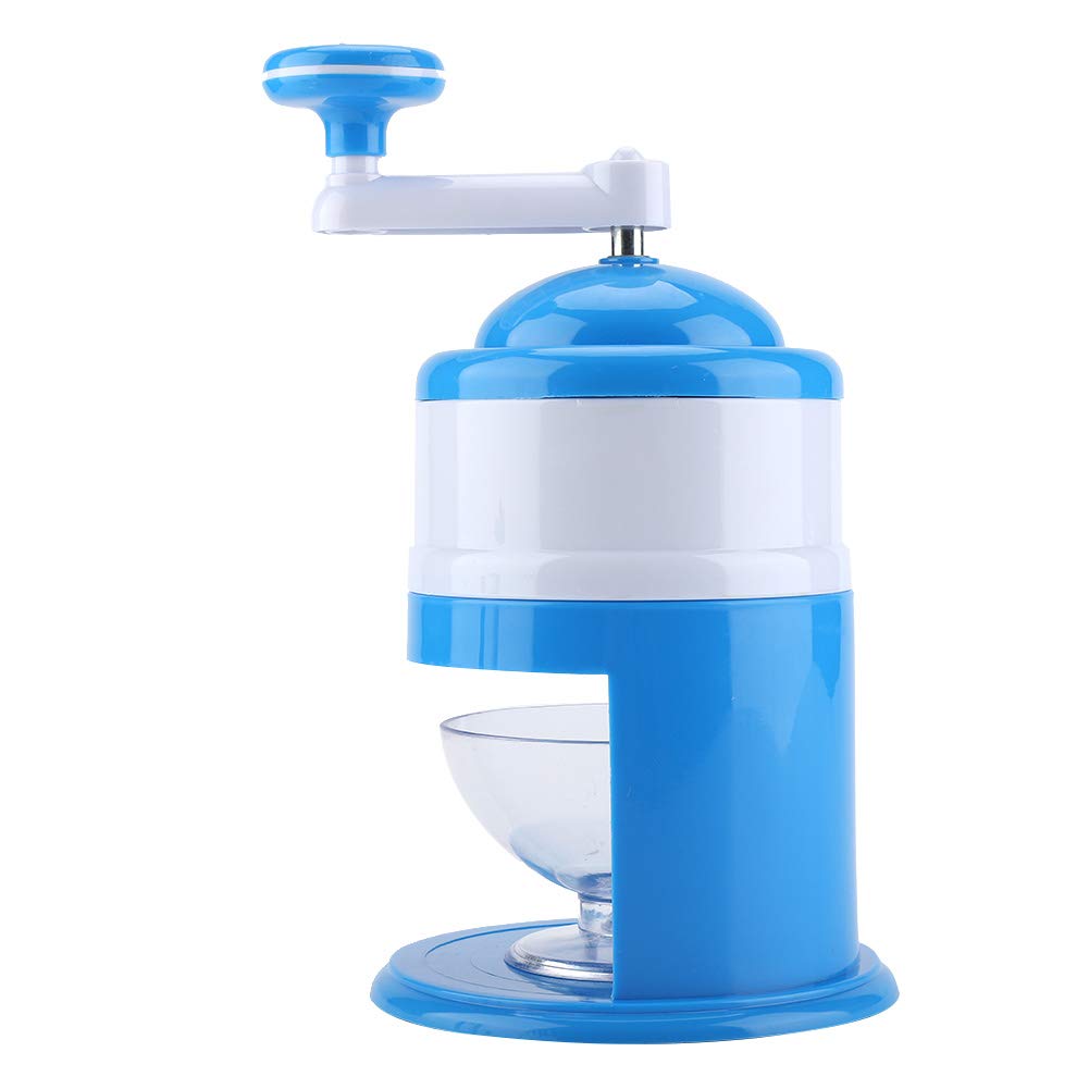 Portable Manual Ice Crusher - Hand Crank Ice Shaver for Crushed Ice, Snow Cones & Cocktails - Perfect for Home, School, Office & Travel - Great for Parties, Drinks & Summer Treats