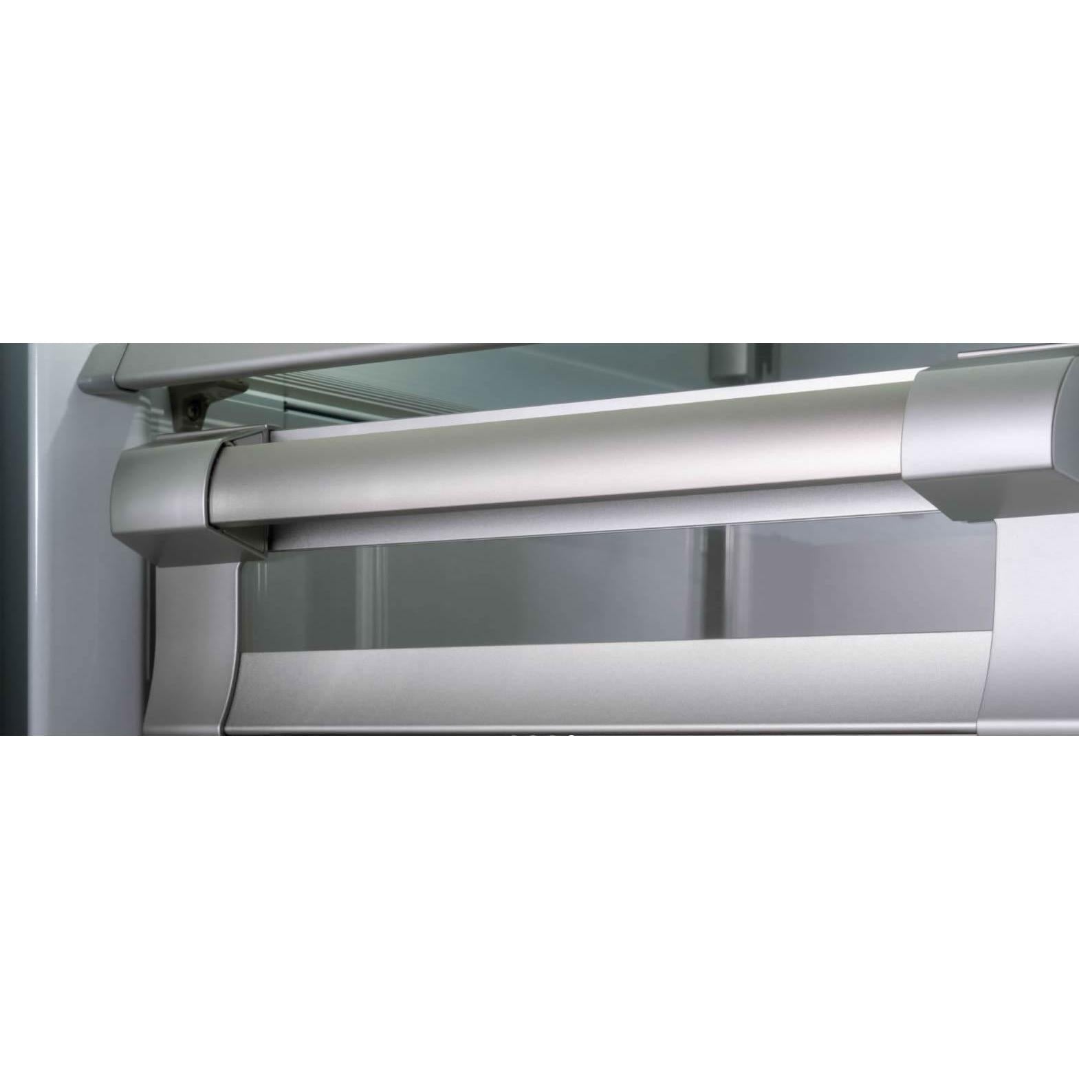 Bertazzoni 24 Inch Built-In All Refrigerator - 13.0 cu.ft Capacity, LED Lighting, Stainless Steel (Model REF24RCPRL/23) - Perfect for Modern Kitchens, Open-Concept Homes & Luxury Appliances Integration