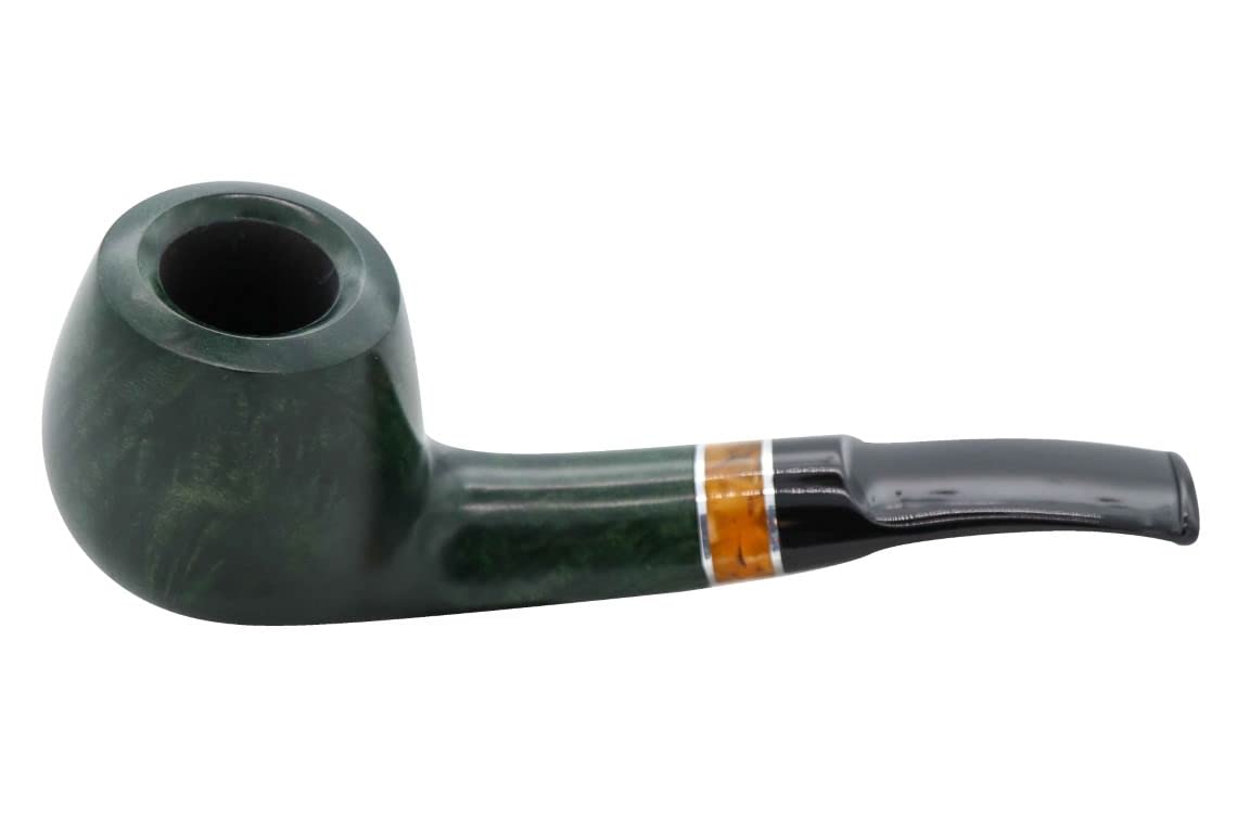 Premium Vauen Ambrosi 8181 Tobacco Pipe - Handcrafted German Briar Wood Smoking Pipe for Men - Perfect for Relaxation & Gift Giving