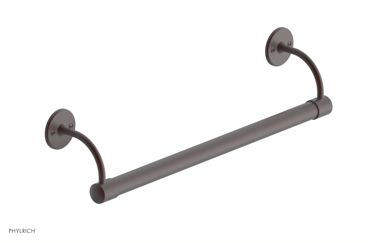 Jamestown 18-Inch Towel Bar - 165mm x 70mm - Bathroom Towel Rack for Spa, Hotel & Home Decor - Stainless Steel Wall Mounted Towel Holder for Hand & Bath Towels