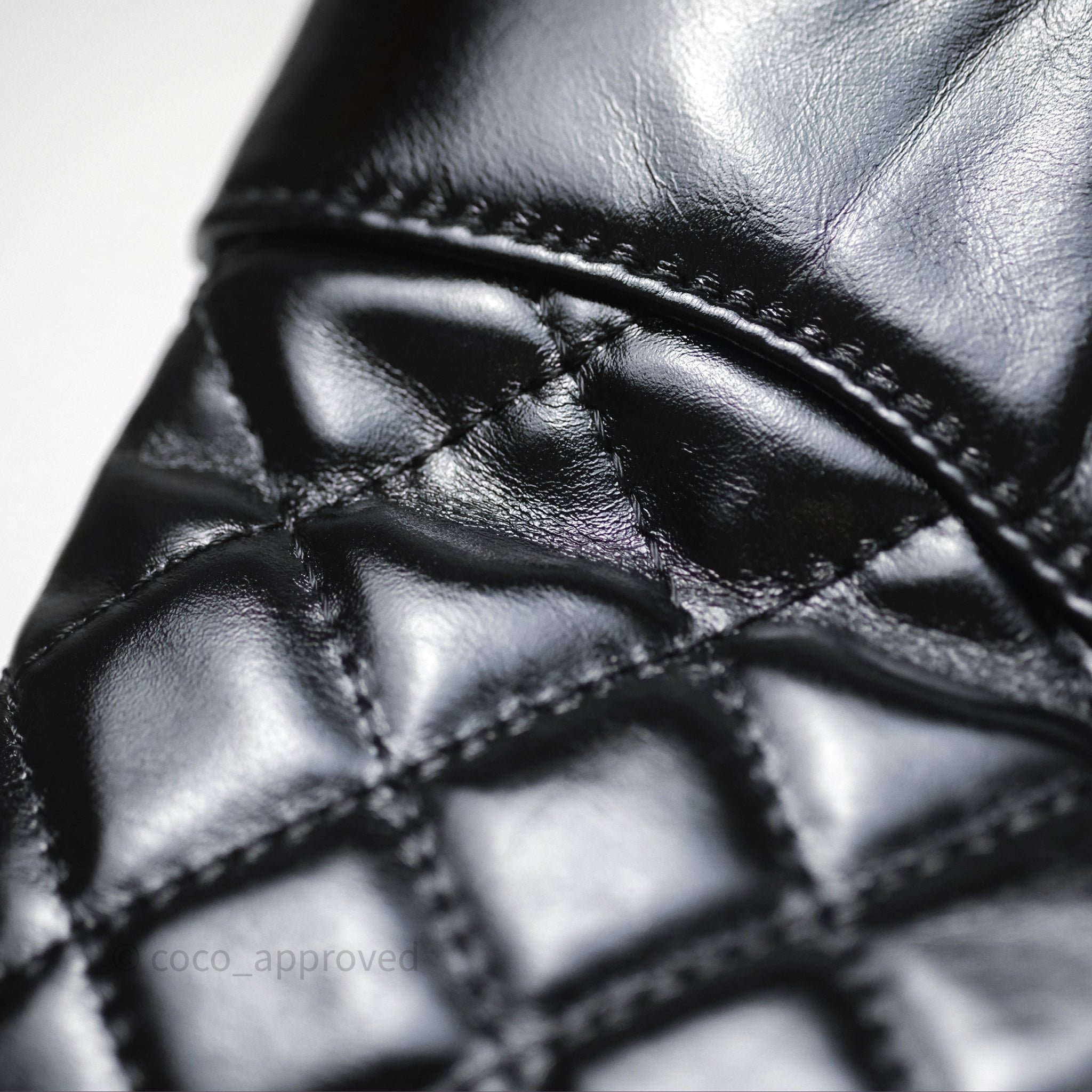 Chanel 31 Mini Bag Black Shiny Lambskin Leather with Gold Hardware - Luxury Crossbody Purse for Women, Perfect for Evening Parties & Date Nights