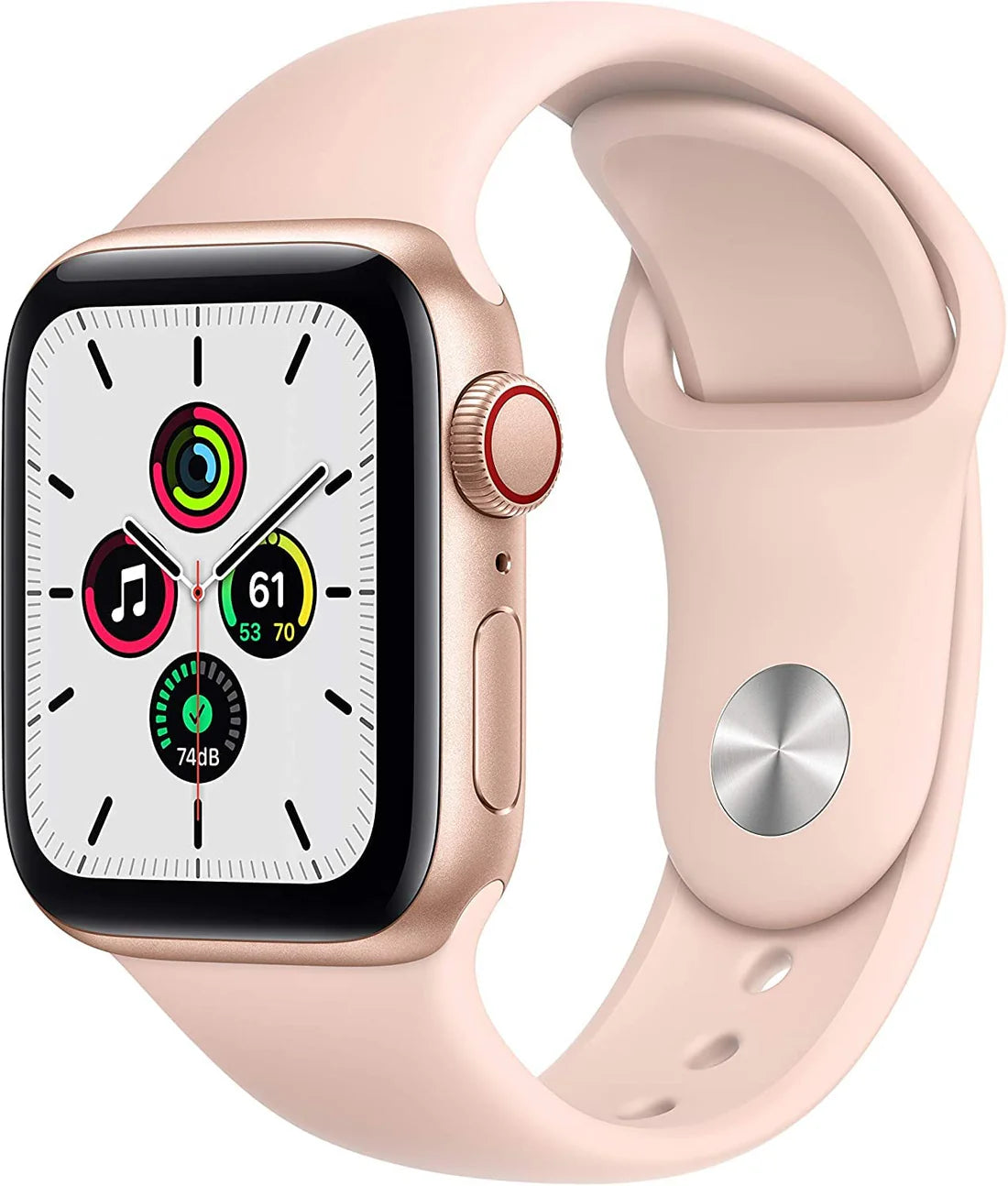 Apple Watch SE 2nd Generation (GPS) 40mm Aluminum Case Smartwatch - Brand New with Fitness Tracking, Heart Rate Monitor & Water Resistance - Perfect for Running, Swimming & Everyday Wear