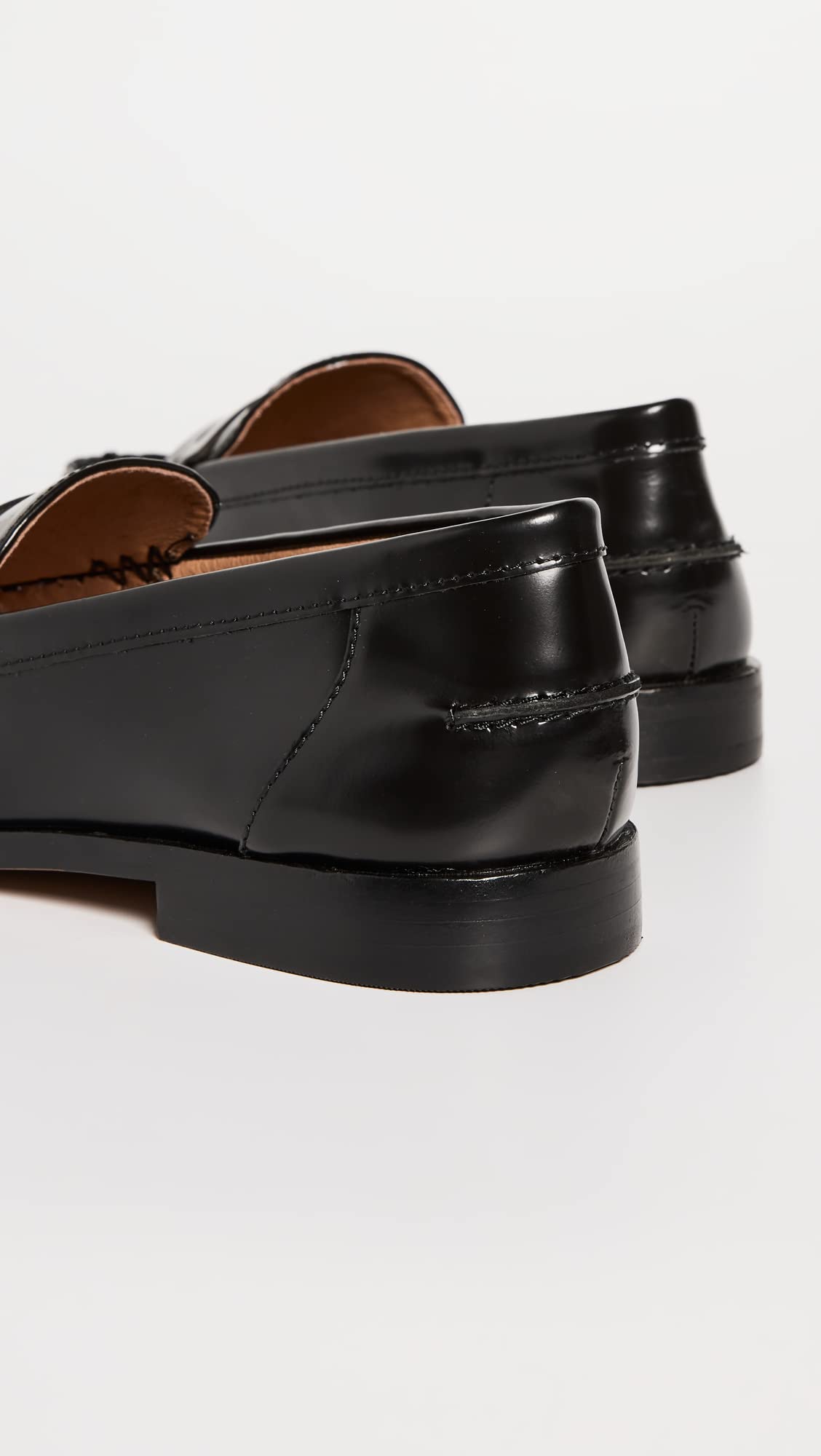 Madewell Women's Billie Clean Loafers - Comfortable Leather Slip-On Shoes for Casual Wear, Office & Travel | Classic Flat Shoes for Women