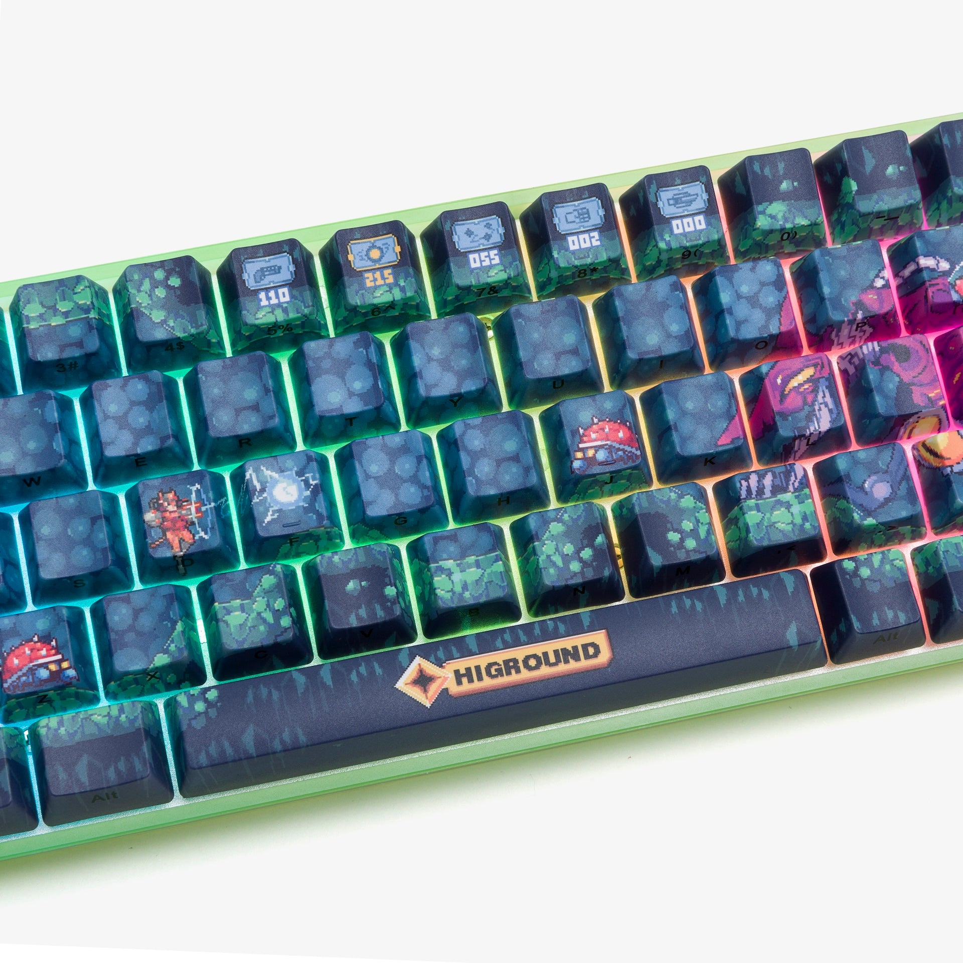 Higround 3 Basecamp 65+ Mechanical Gaming Keyboard - RGB Backlit, Hot-Swappable Switches for PC/Mac - Perfect for Esports, Streaming & Office Work