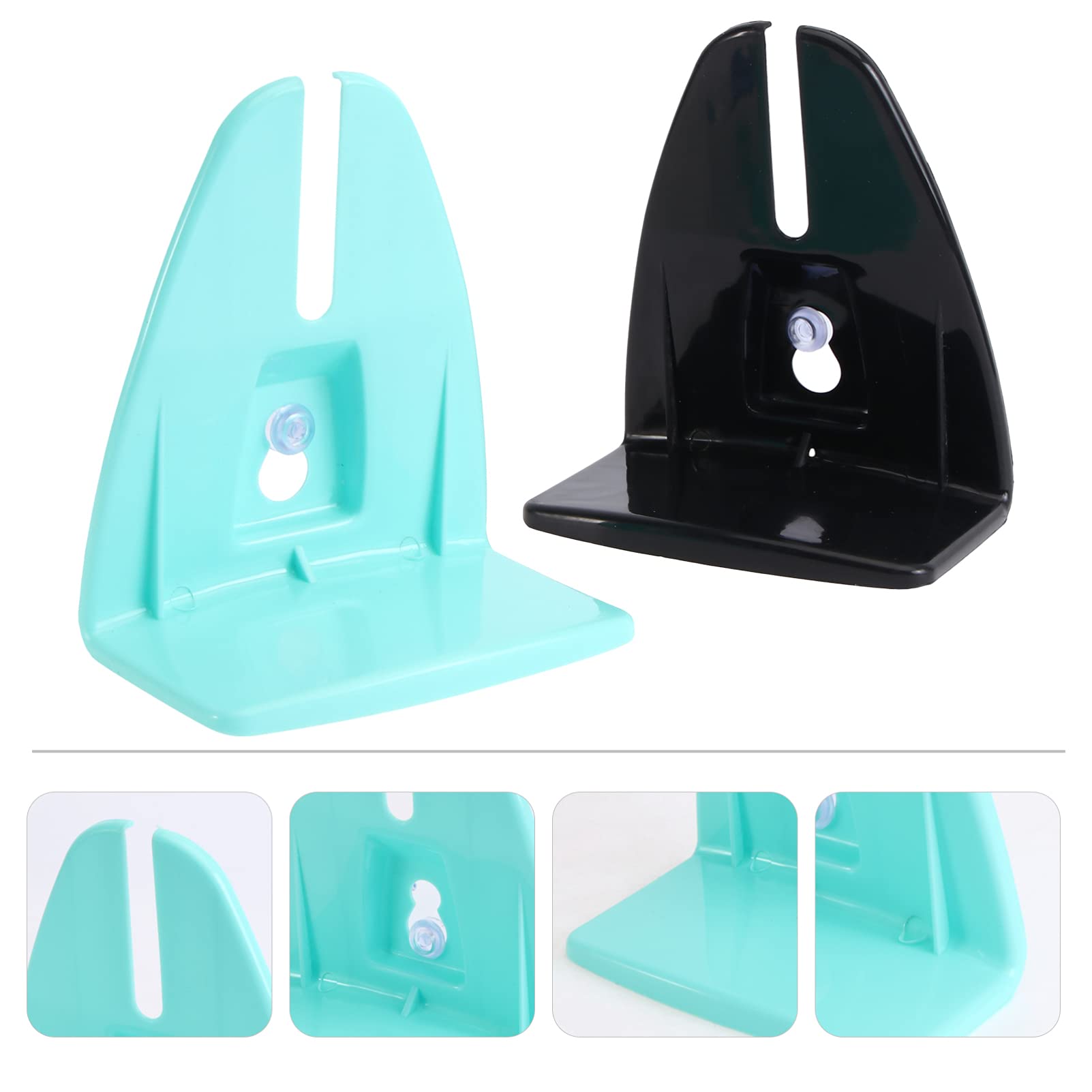 Balacoo 2-Pack Hamster Running Wheel Bracket & Support Rack - Durable Plastic Hamster Exercise Wheel Stand for Small Pets - Perfect for Cage Accessories & Small Animal Training Wheels