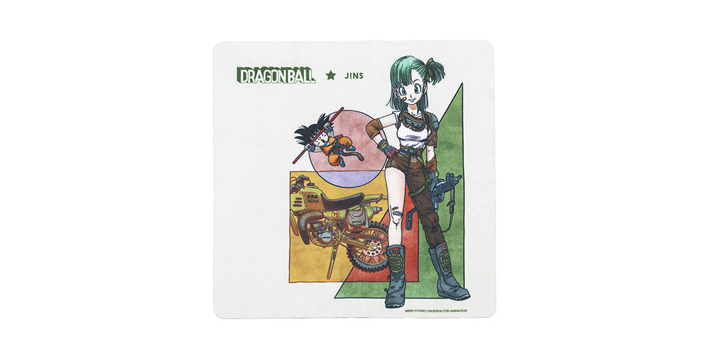 JINS x DRAGON BALL BULMA 103 Eyeglasses - Anime Inspired Fashion Frames for Dragon Ball Fans | Perfect for Cosplay, Collecting, and Daily Wear