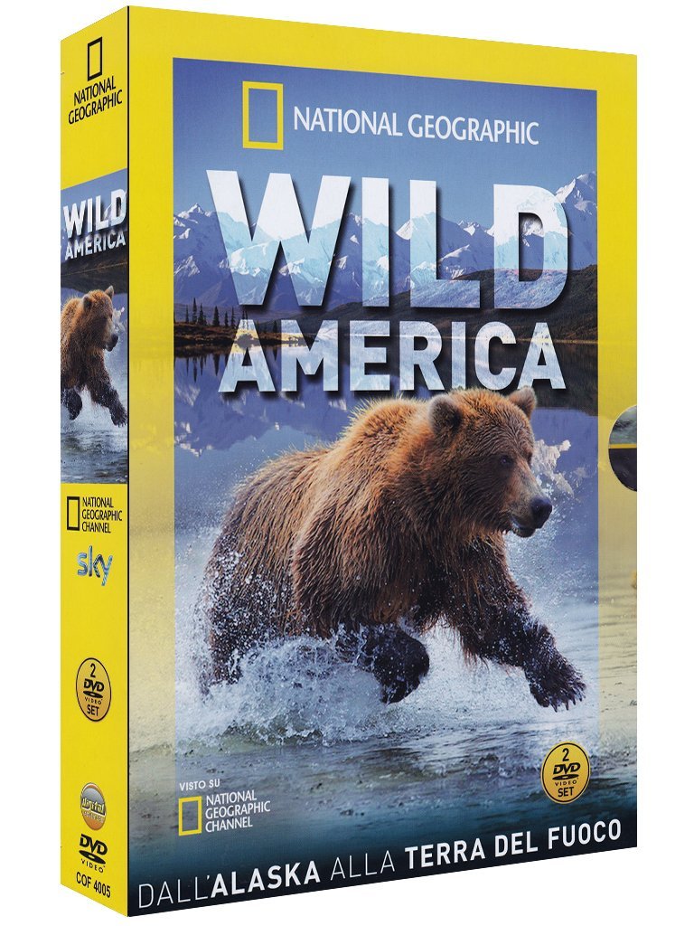 Wild America (2 DVD Set) [Italian Edition] - Adventure Wildlife Documentary for Nature Lovers | Perfect for Home Movie Nights & Educational Viewing