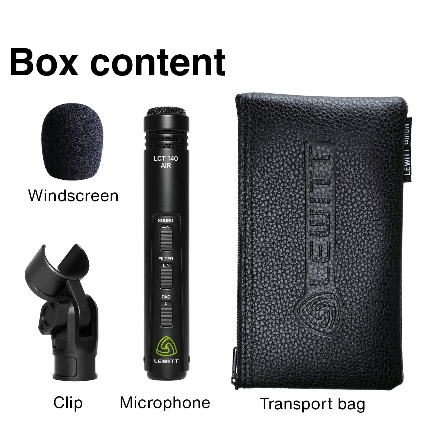 LCT 140 AIR Small Diaphragm Condenser Microphone - Professional Studio Recording Mic for Vocals, Acoustic Instruments & Podcasting - Perfect for Home Studios, Live Performances & Voice Overs