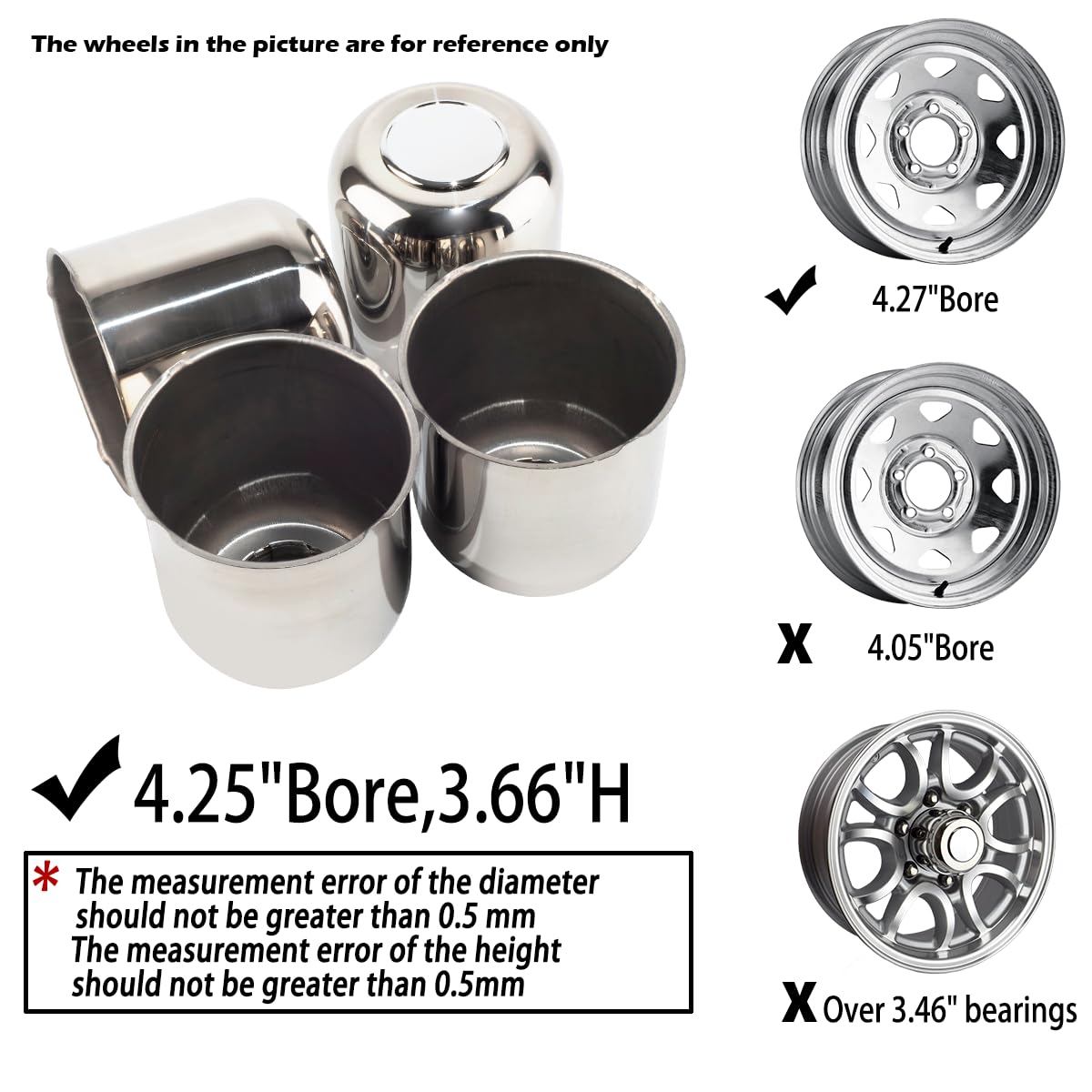 4Pcs 4.25