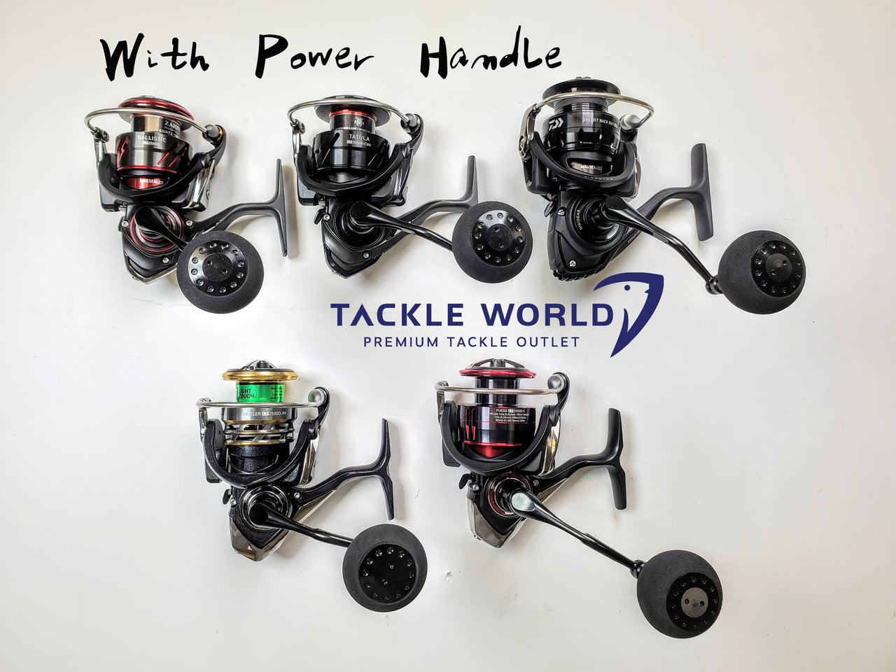 Jigging World Power Handle for Daiwa LT Series Spinning Reels - Upgrade Your Fishing Gear for Saltwater & Freshwater Angling