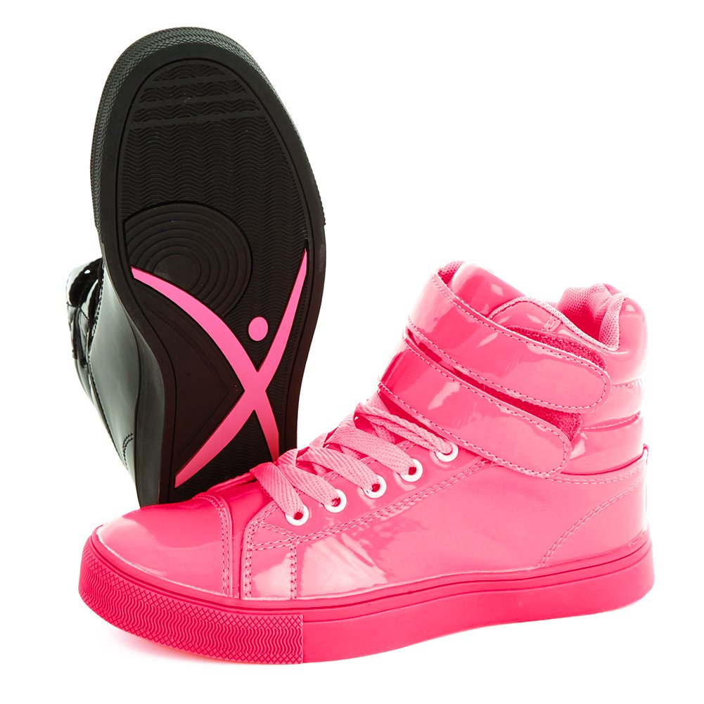 **Women's High Top Dance Sneakers - Comfortable & Stylish for Jazz, Hip Hop & Ballet - Perfect for Dance Classes & Performances**