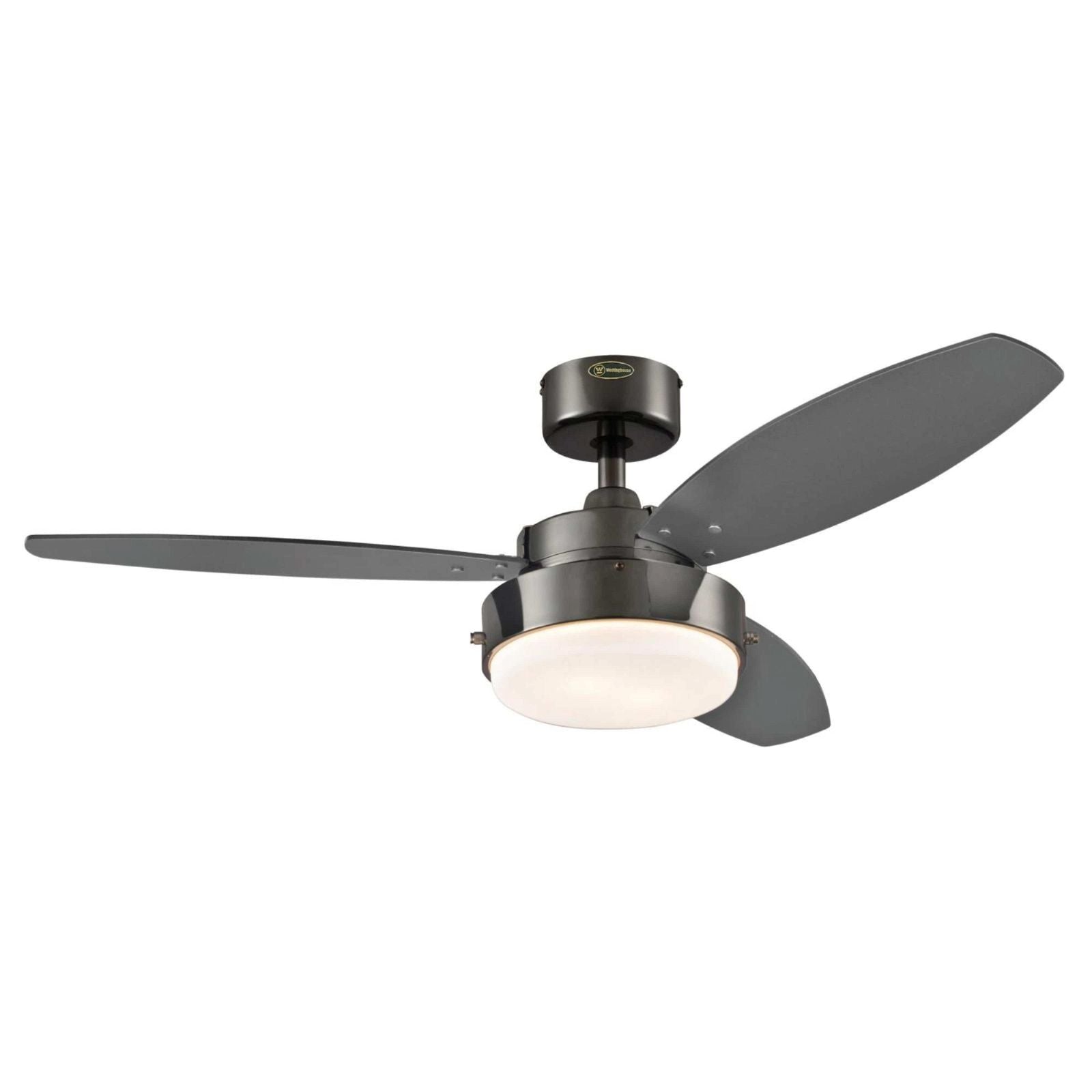 Westinghouse Alloy Ceiling Fan with Remote Control - Energy Efficient Indoor Cooling for Living Room, Bedroom & Office
